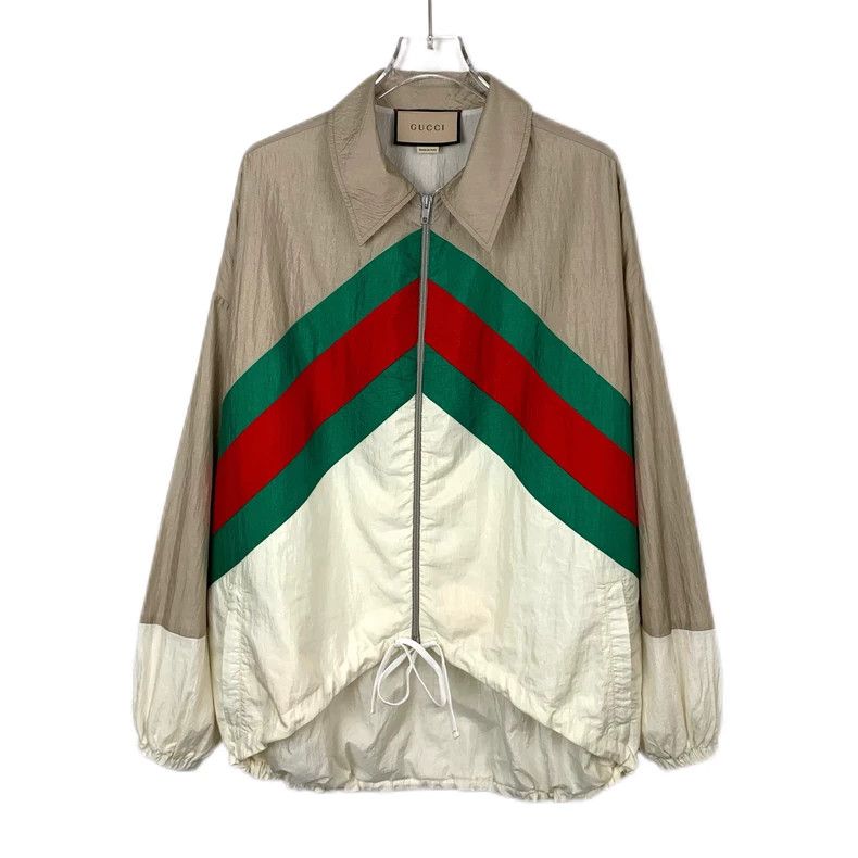 Gucci Gucci Color-blocking Logo letter zipper jacket 2501-Nextarr Size US XS / EU 42 / 0 - 1 Thumbnail