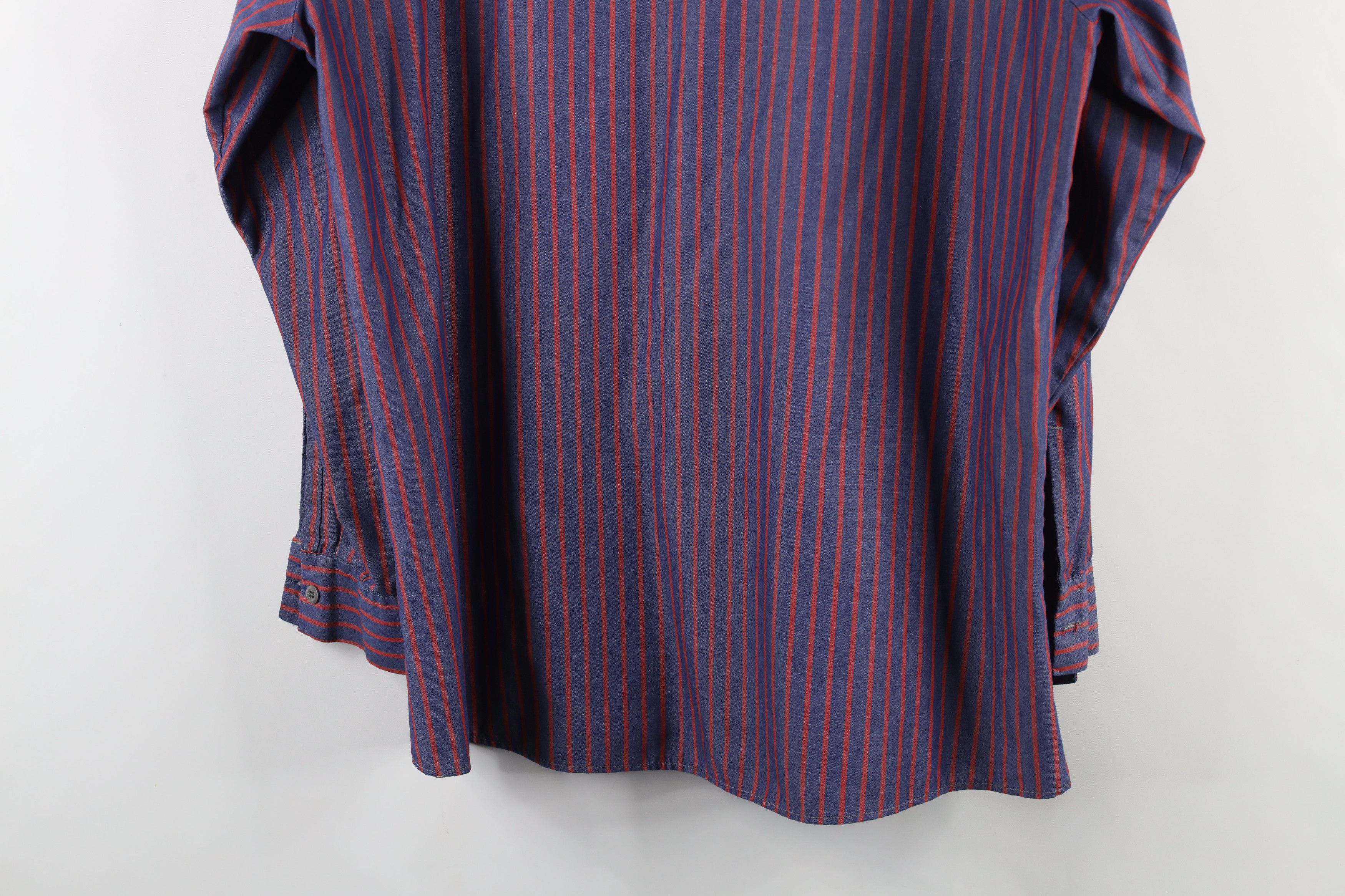 Vintage Vintage 90s Streetwear Workwear Mechanic Button Shirt Size US L / EU 52-54 / 3 - 14 Thumbnail