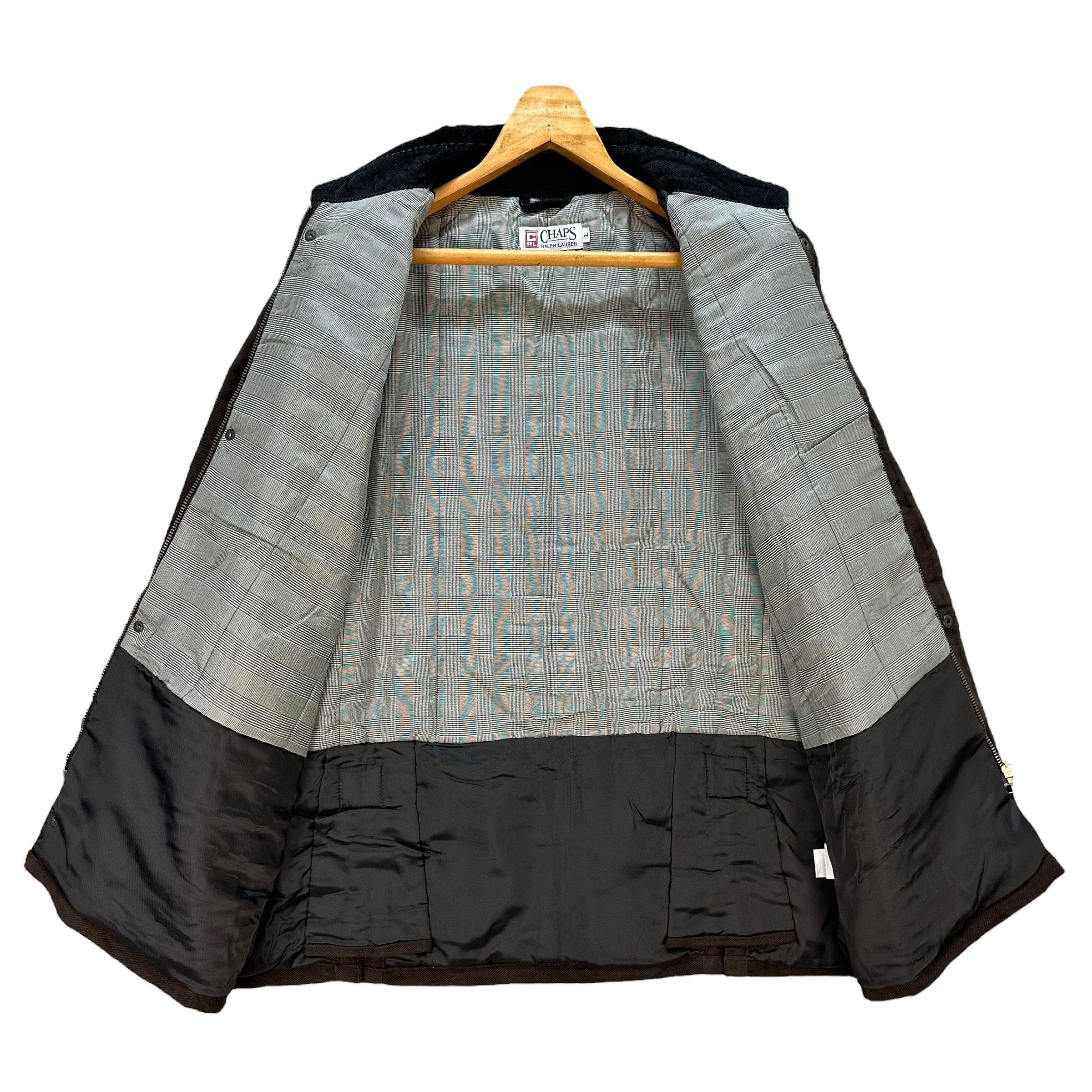 Chaps Ralph Lauren CHAPS RALPH LAUREN Collared Chore Jacket #A34-0776 Size US L / EU 52-54 / 3 - 10 Thumbnail