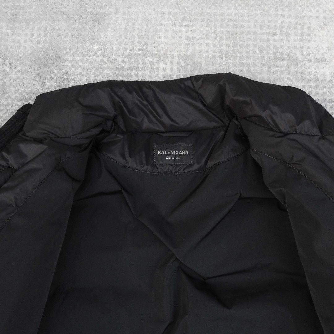Balenciaga BALENCIAGA 3B SKI PUFFER JACKET – BLACK Size US L / EU 52-54 / 3 - 5 Thumbnail