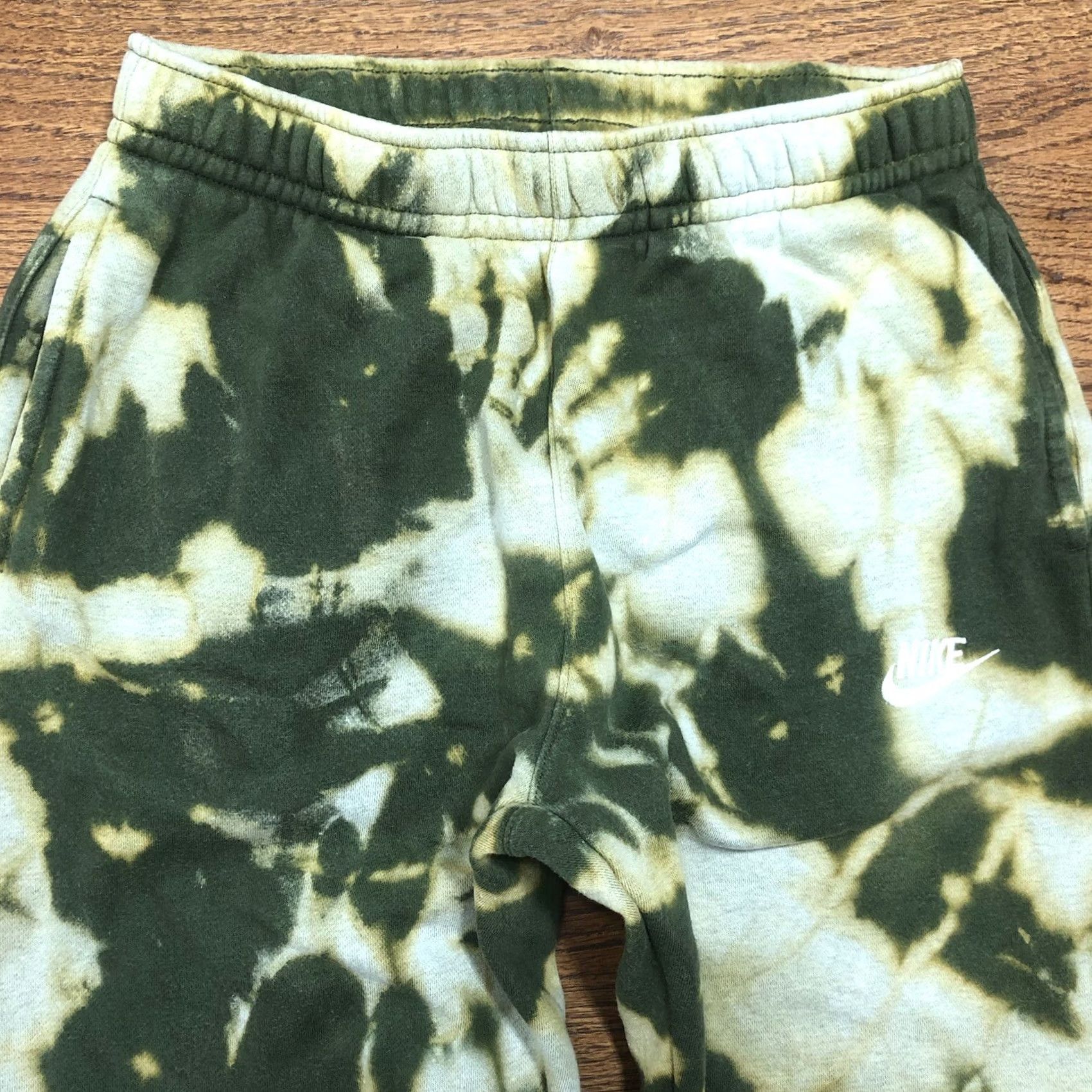 Nike Nike Sweatpants Joggers Green Tie Dye Adult Small 90s Size US 29 - 3 Thumbnail