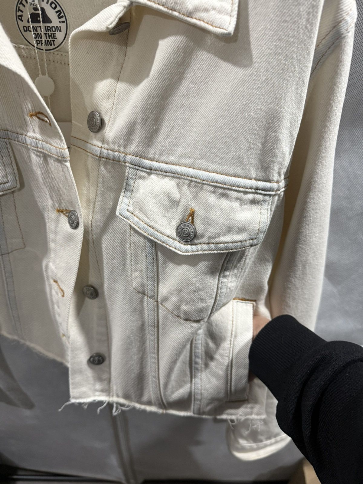 MM6 MM6 Cut off Denim Jacket Size US S / EU 44-46 / 1 - 4 Thumbnail