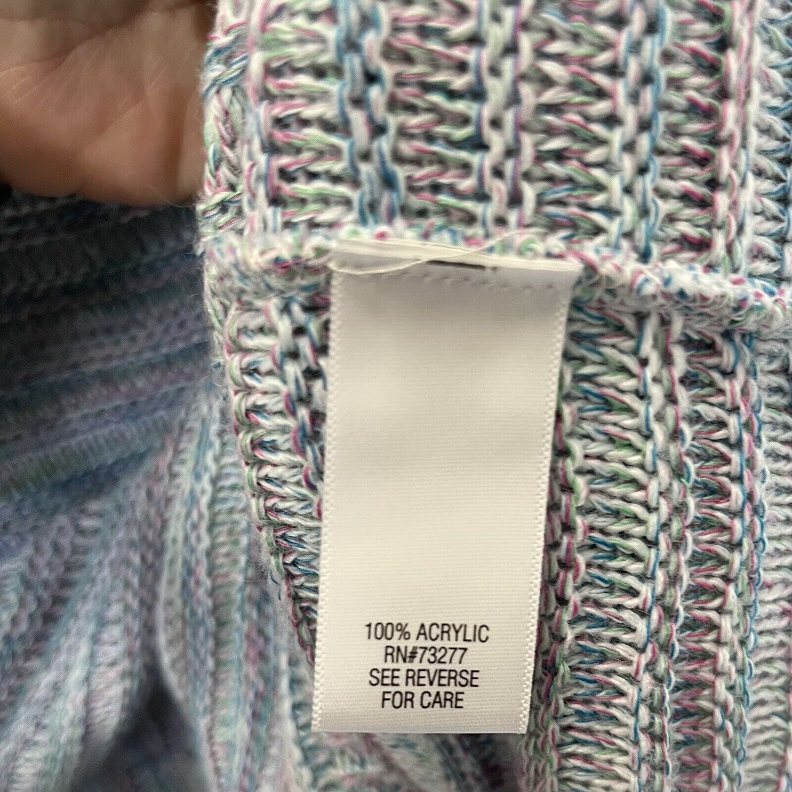 Croft & Barrow Croft & Barrow | Striped Boatneck Knit Sweater Flared Sleeve Size M / US 6-8 / IT 42-44 - 7 Thumbnail