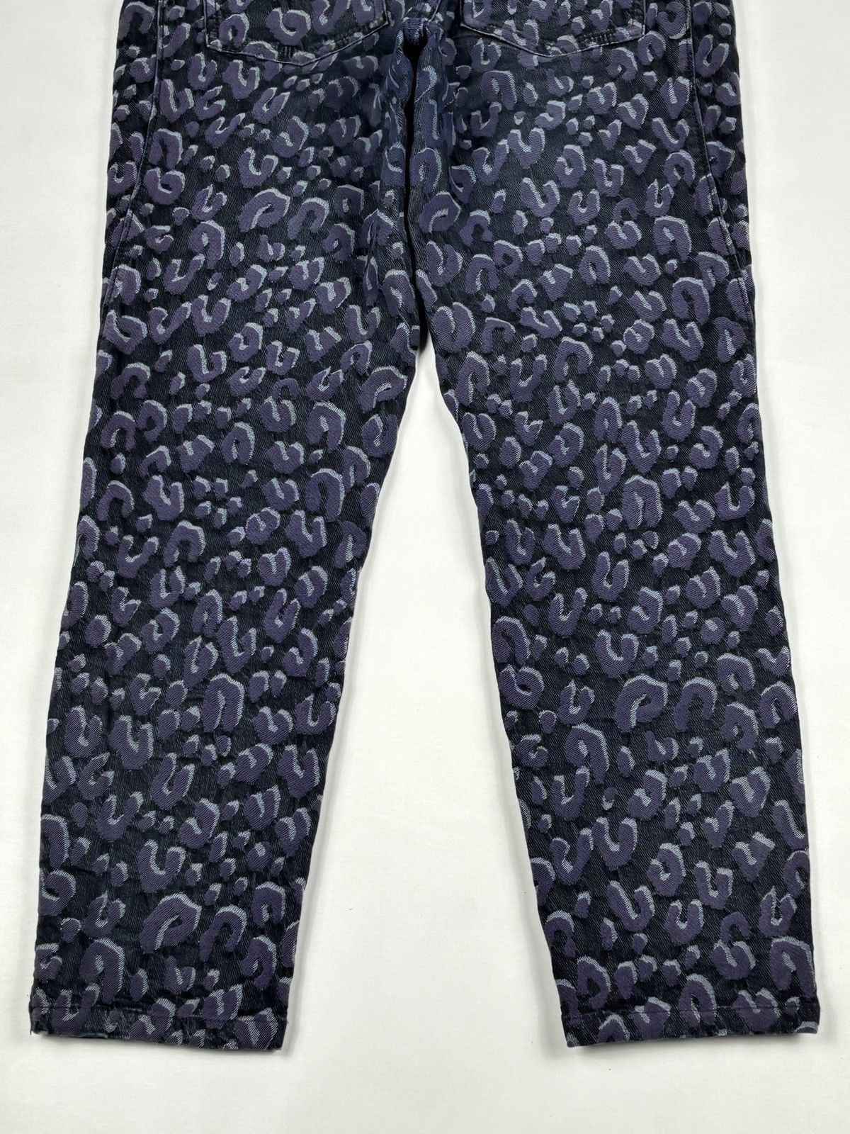 Louis Vuitton F/W 2012 Stephen Sprouse Leopard Ankle Zip Jeans Size 32" / US 10 / IT 46 - 8 Thumbnail