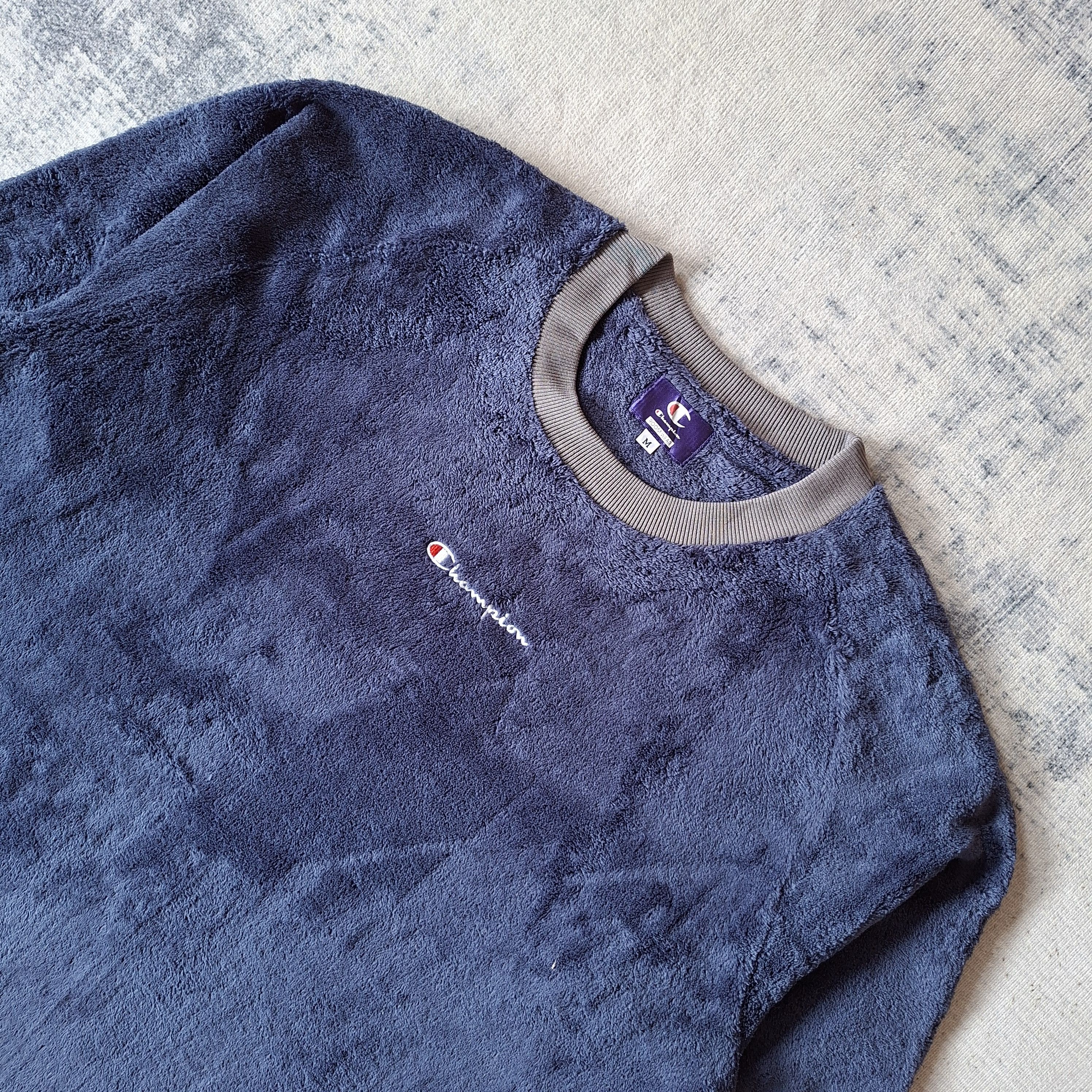 Champion 💥 Champion spellout fleece sweater Size US M / EU 48-50 / 2 - 2 Thumbnail
