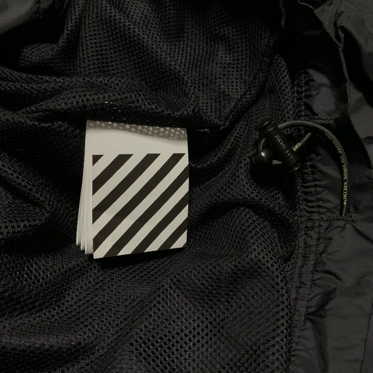 Off-White Off White Medium Track Jacket Black Track Top Virgil Abloh Size US M / EU 48-50 / 2 - 7 Thumbnail