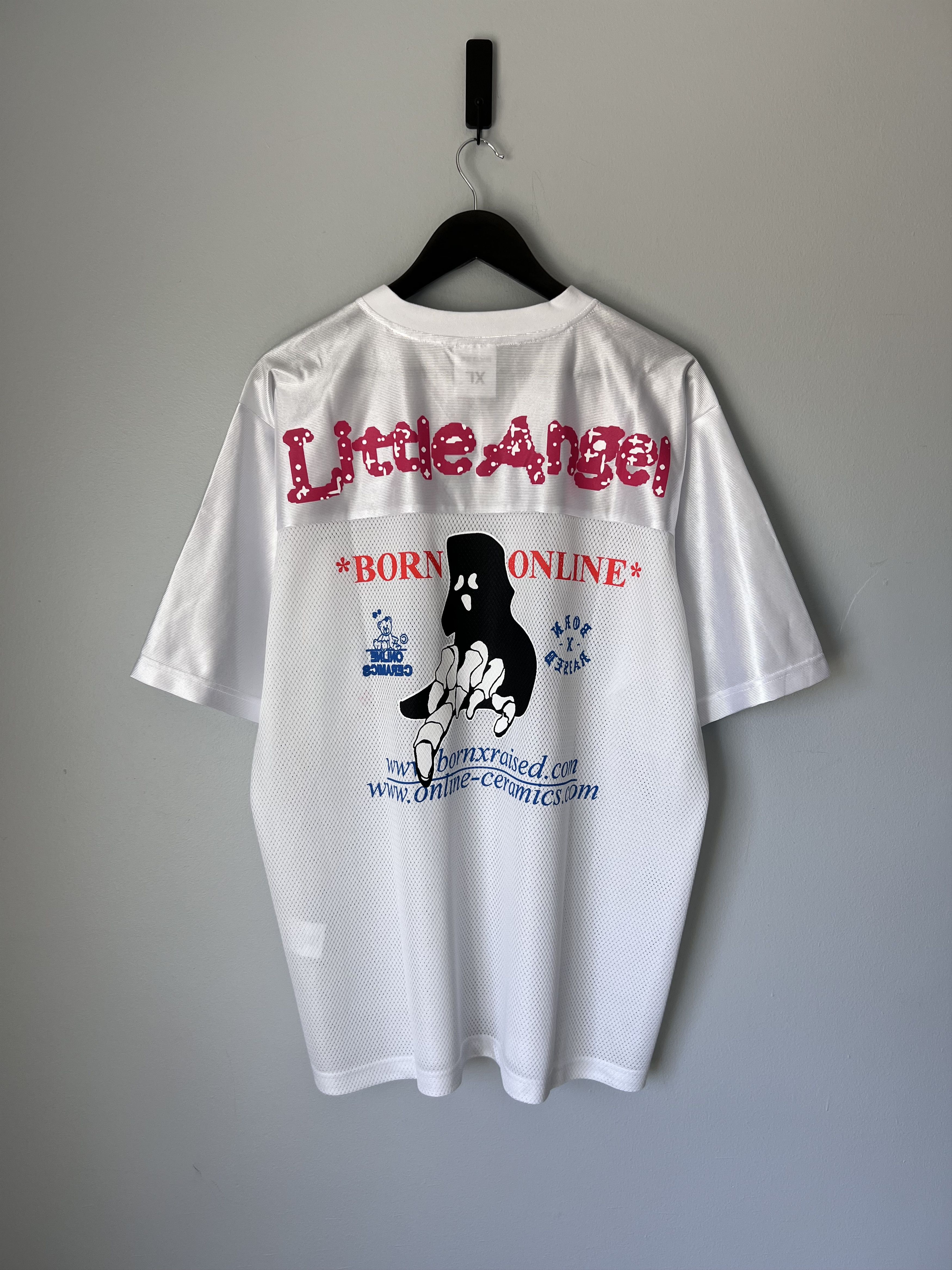 Born X Raised × Online Ceramics Online Ceramics Born X Raised Football Jersey in White Size US XXL / EU 58 / 5 - 4 Thumbnail