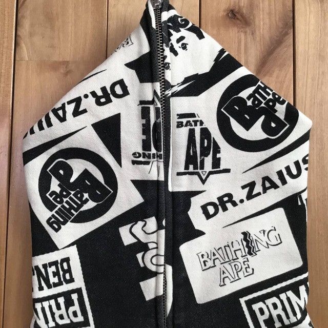 Bape × Nigo BAPE Mix logo full zip hoodie a bathing ape NIGO Size US S / EU 44-46 / 1 - 3 Thumbnail