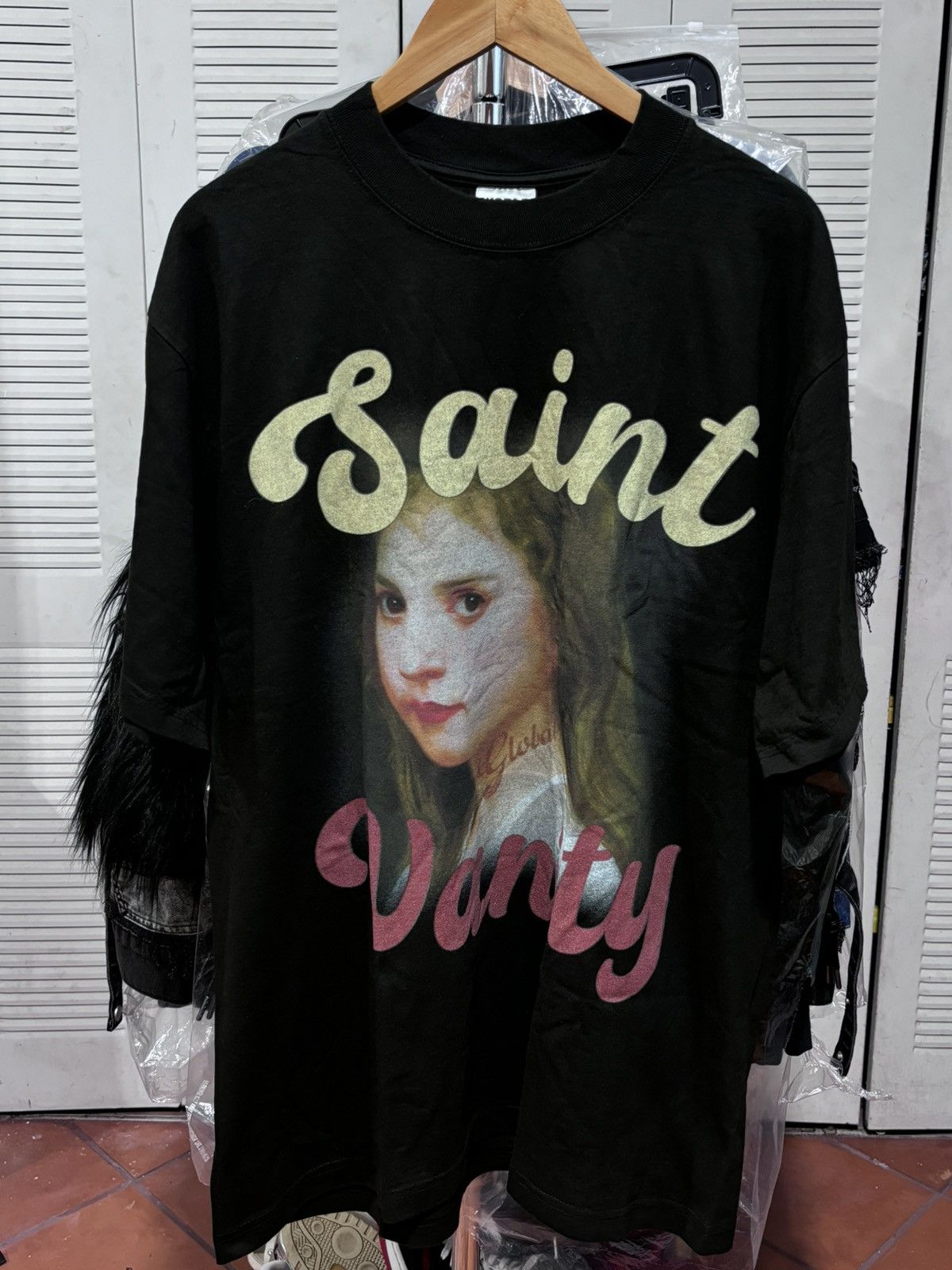 Saint Vanity Saint Vanity Black Tee Size US L / EU 52-54 / 3 - 1 Thumbnail