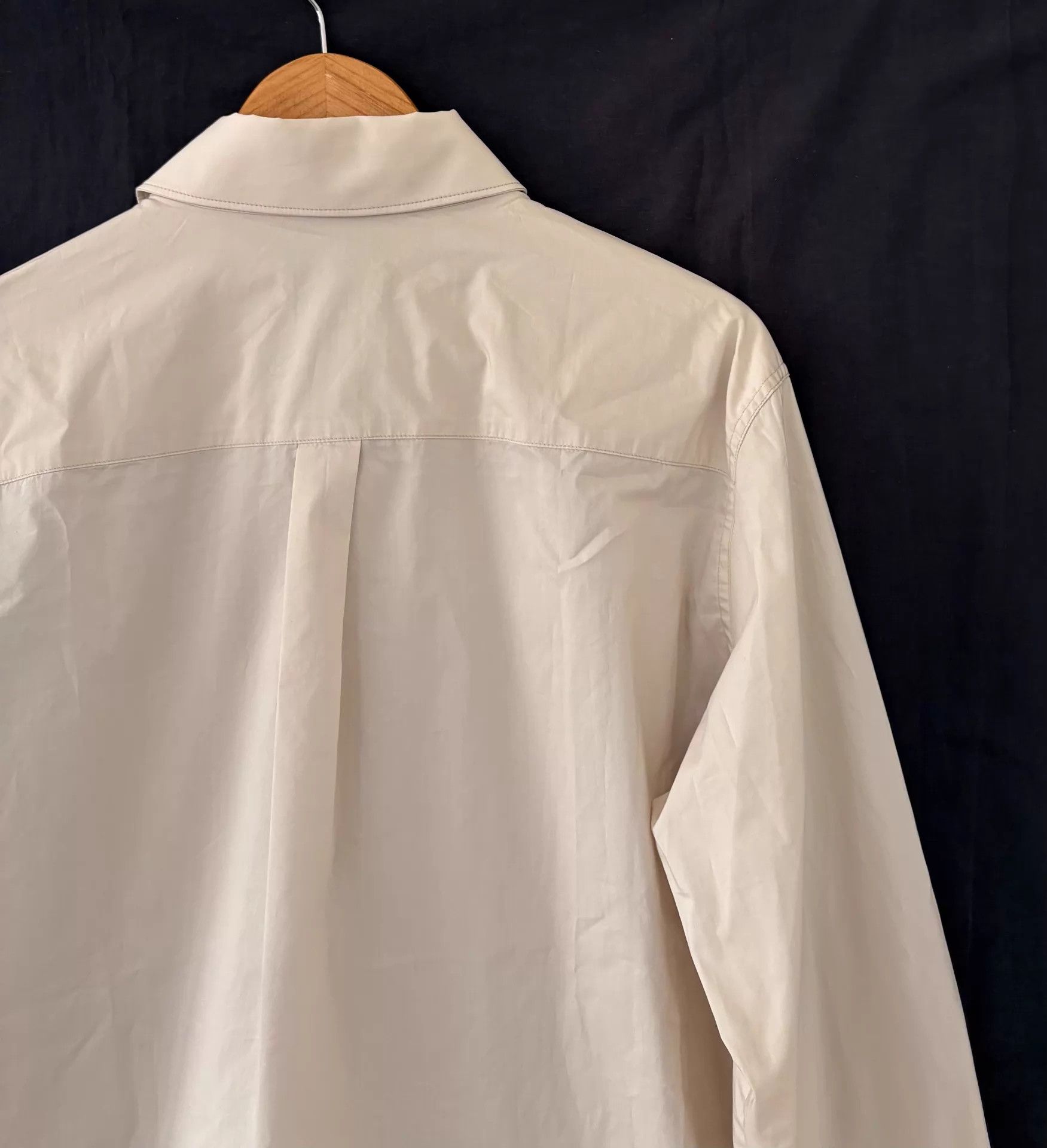 Lemaire Lemaire 22ss Men's Beige Western Shirt Size US S / EU 44-46 / 1 - 5 Thumbnail
