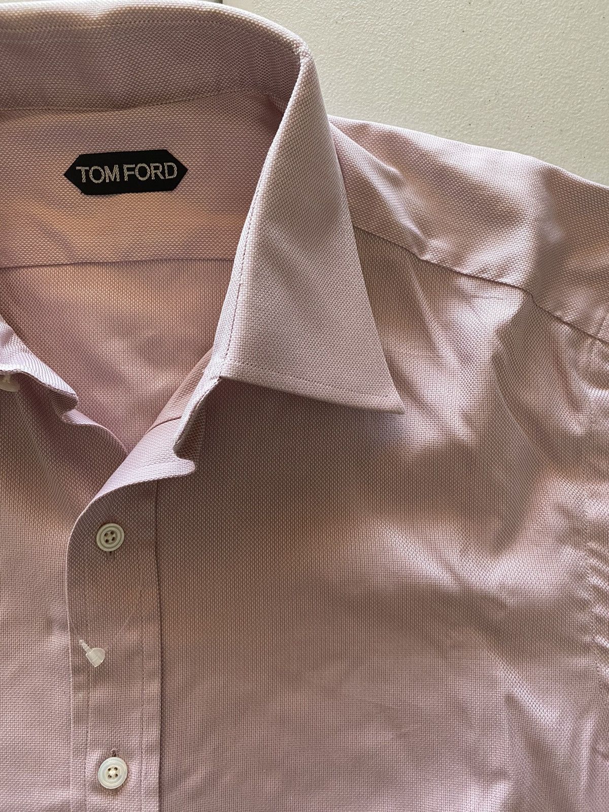 Tom Ford Tom Ford dusty rose Oxford cloth dress shirt 16.5 42e NEW Size US L / EU 52-54 / 3 - 11 Thumbnail