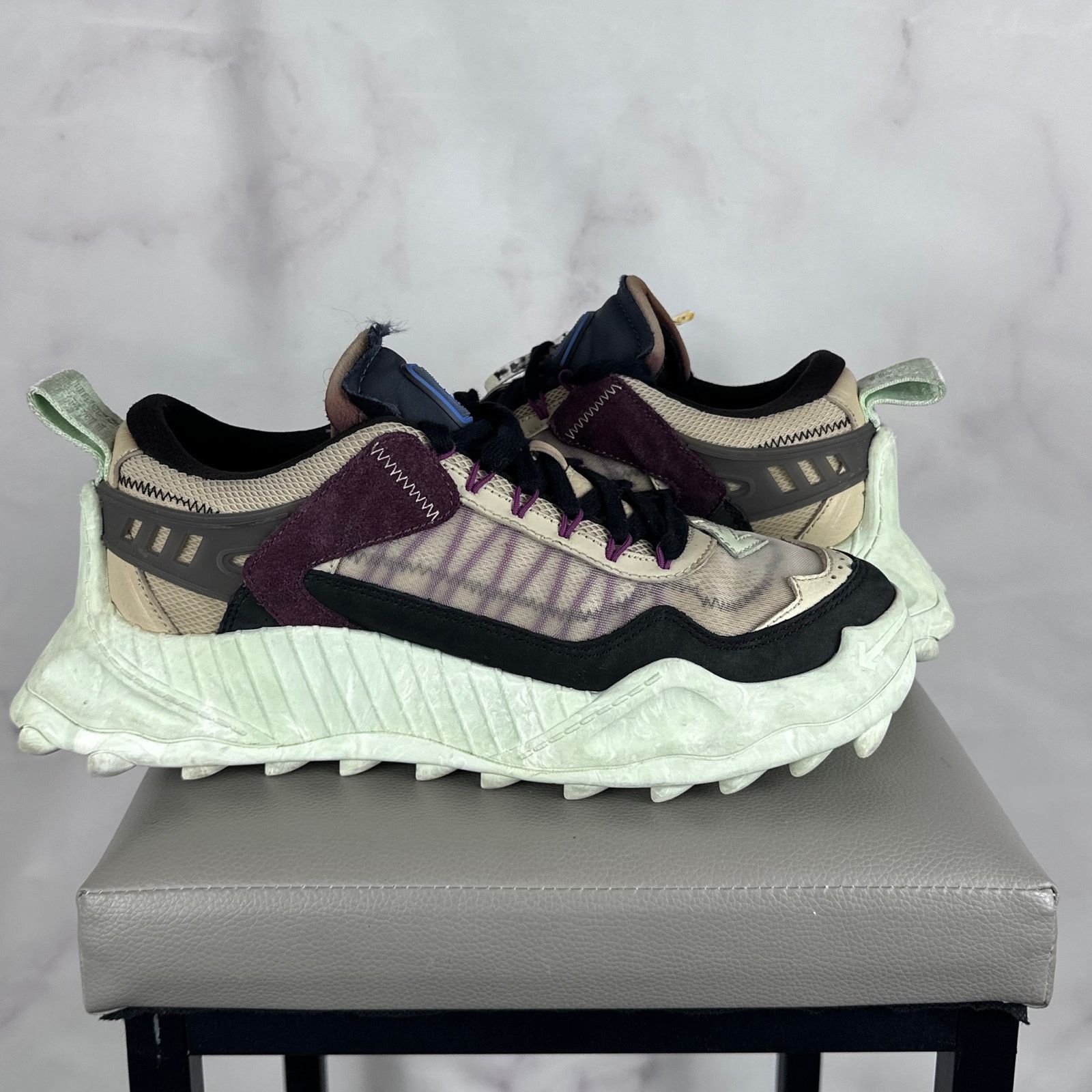 Off-White ODSY-1000 Black Mint Size US 8 / EU 41 - 12 Thumbnail