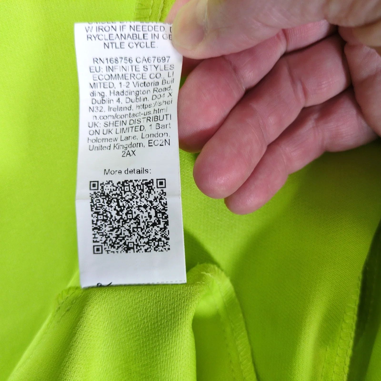 Shein Shein Curve Neon Lime Longline Blazer Jacket Women's 3XL Size 3XL / US 20-22 - 9 Thumbnail
