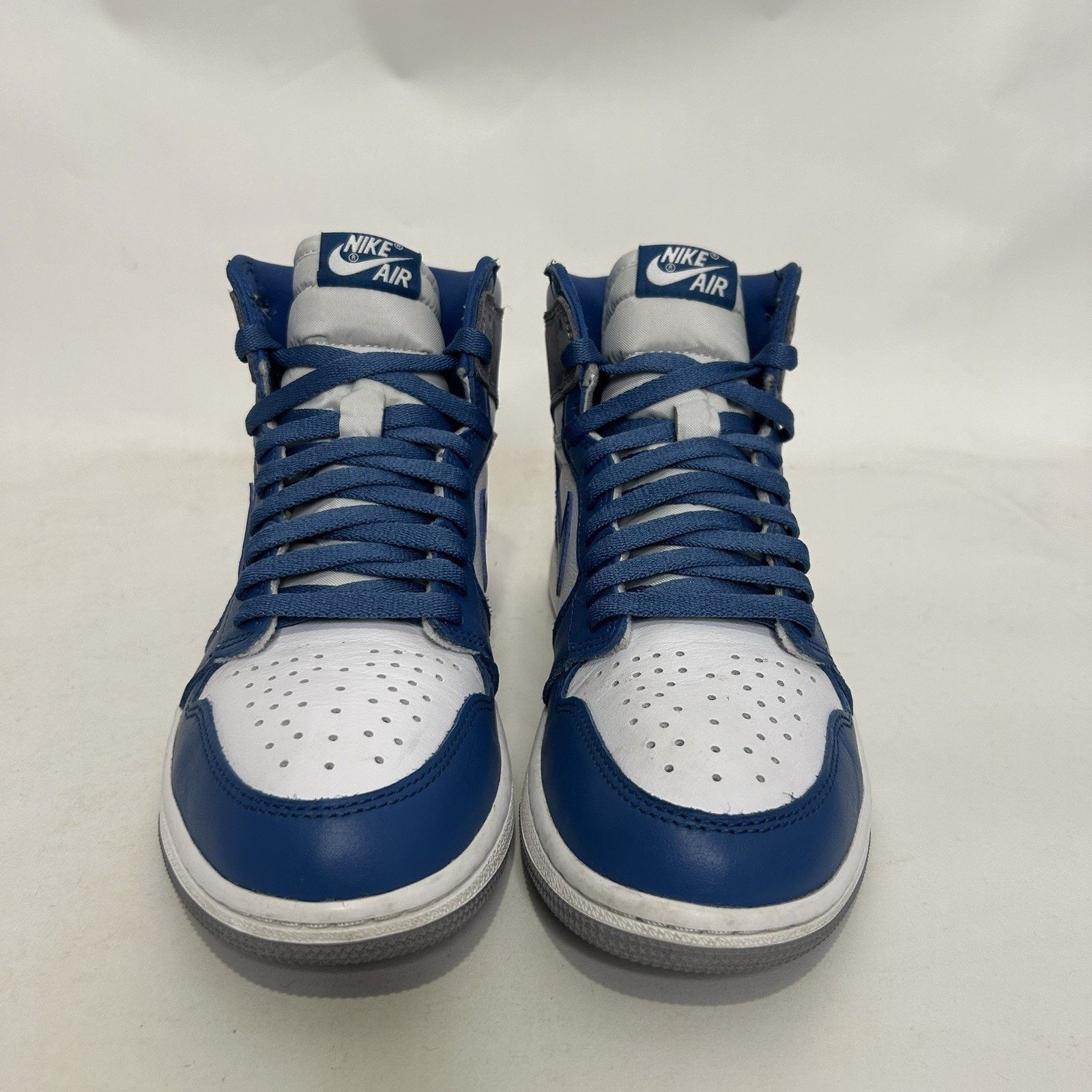 Jordan Brand Nike Air Jordan 1 High Retro OG “True Blue White" DZ5485-410 Size US 8 / EU 41 - 2 Thumbnail