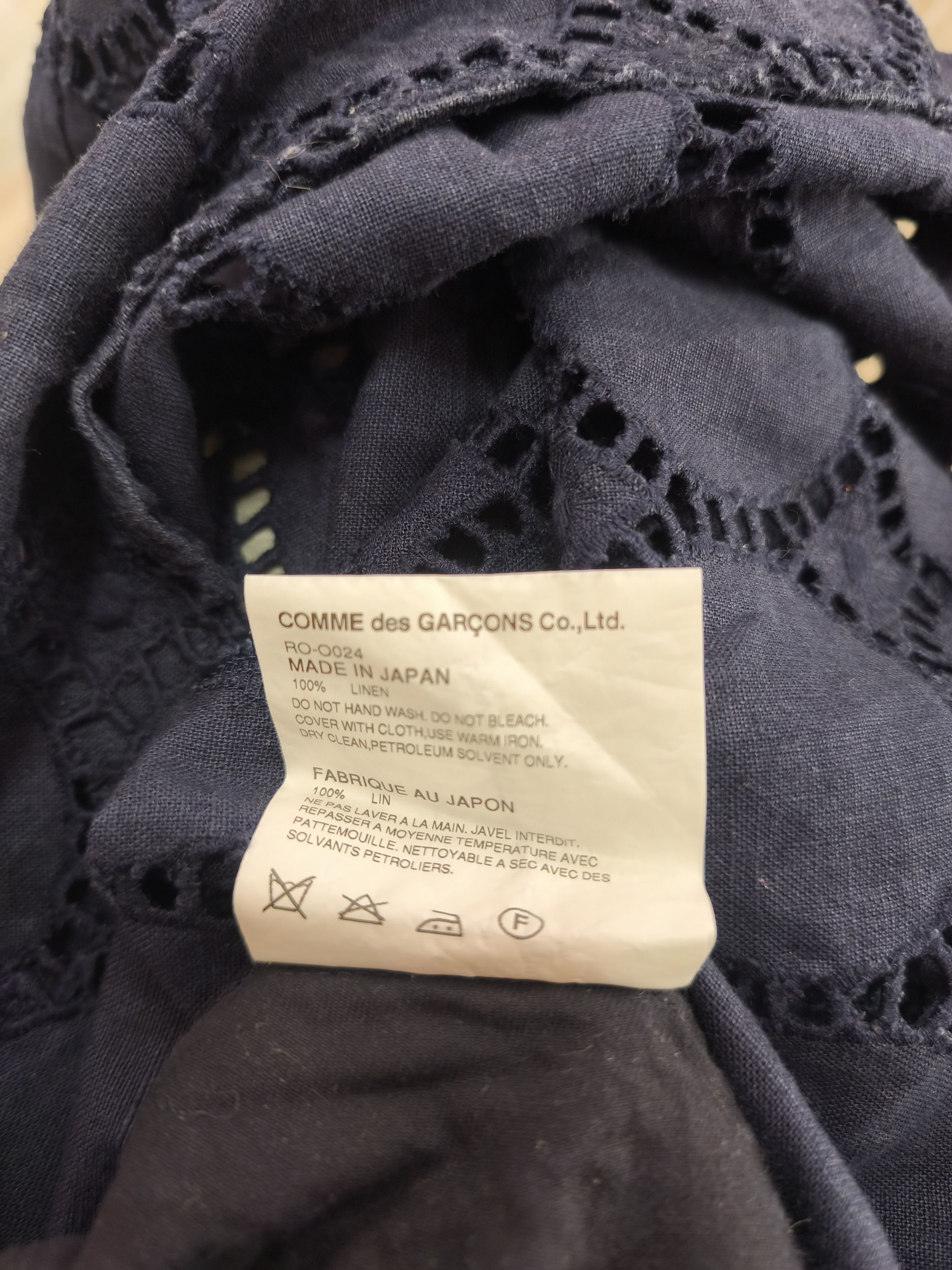 Comme des Garcons Comme des Garcons COMME des GARCONS Linen Size XS / US 0-2 / IT 36-38 - 10 Thumbnail