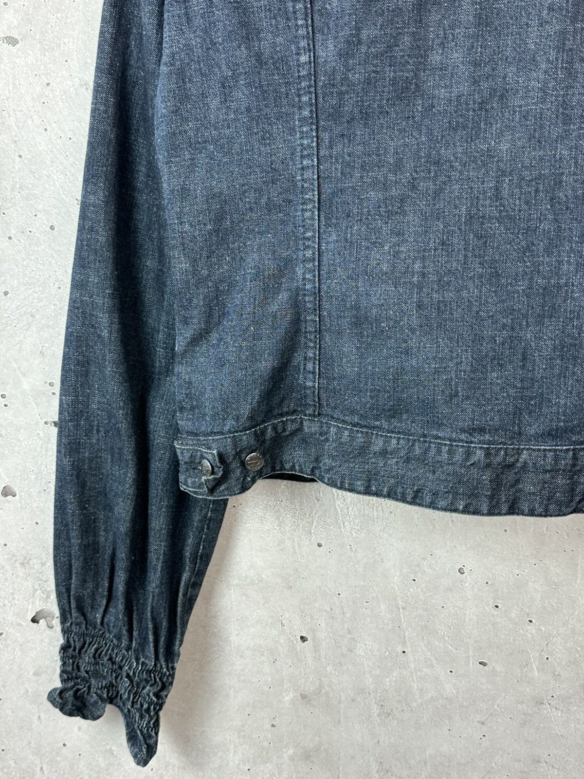 Diesel Vintage Diesel Indigo Thermic Blue Zip Cotton Denim Jacket Size L / US 10 / IT 46 - 13 Thumbnail