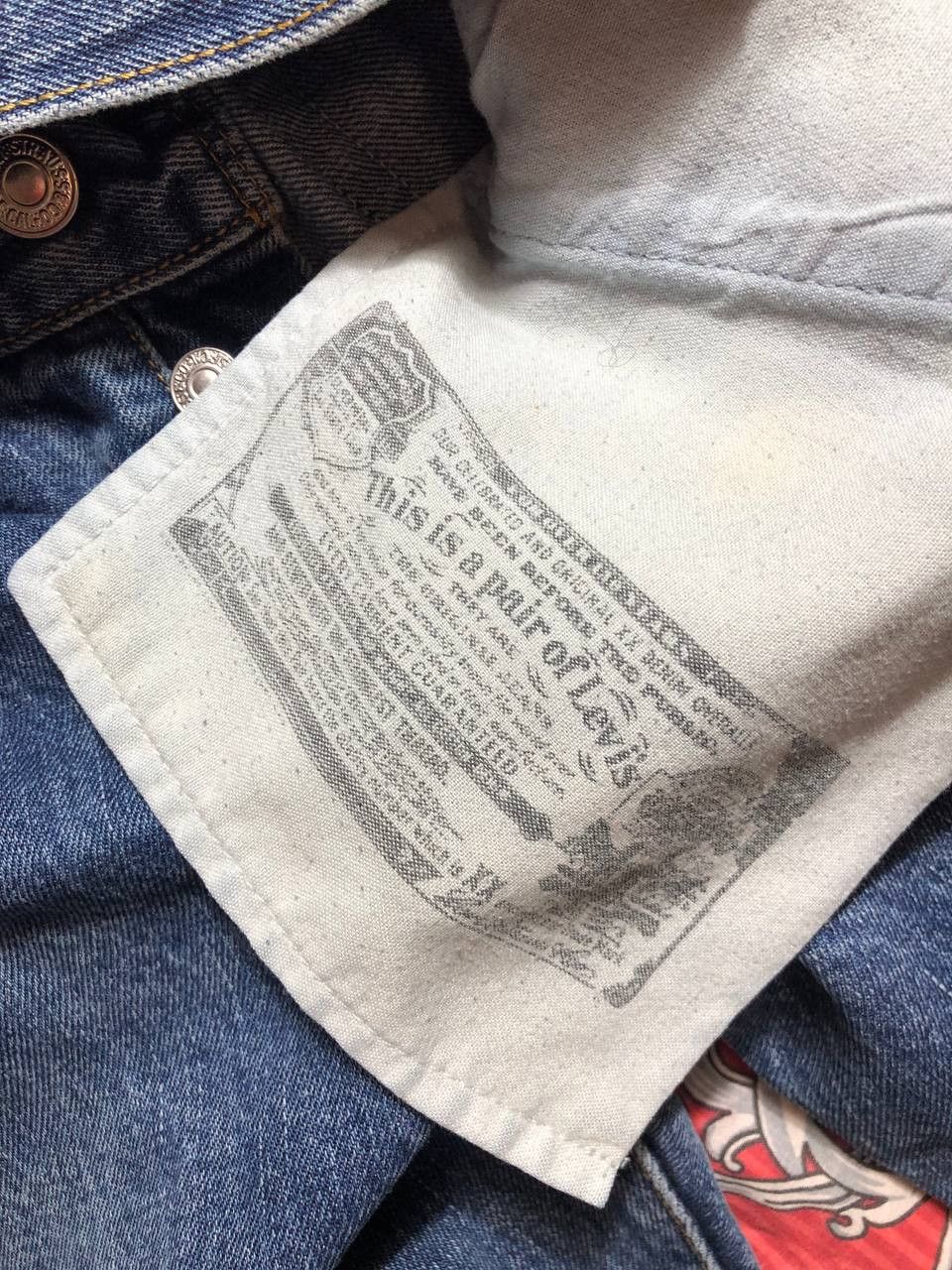 Levi's Vintage 90s Levi’s 501 Boot Cut Made in USA Size US 36 / EU 52 - 16 Thumbnail