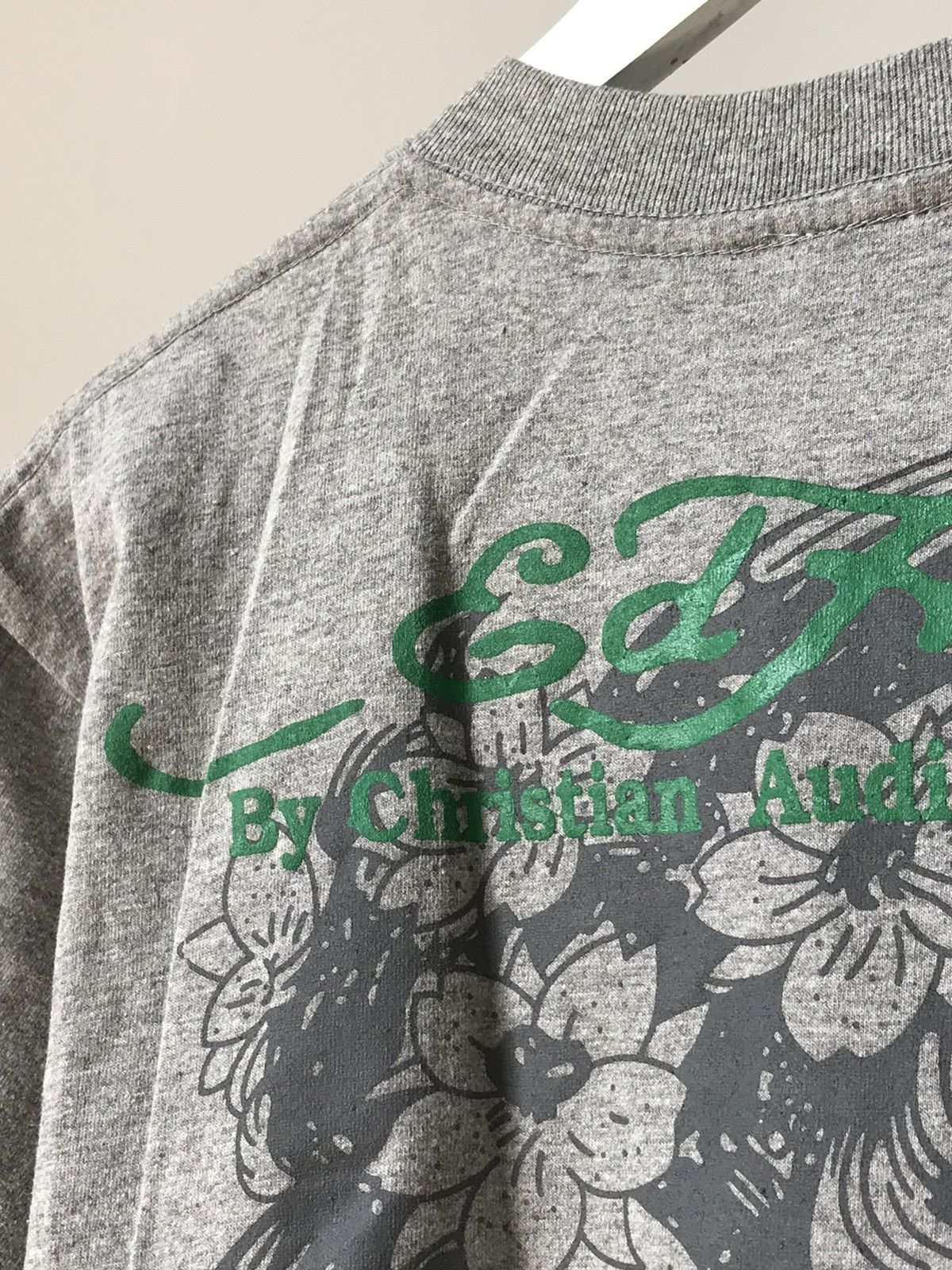Ed Hardy × Japanese Brand × Vintage Y2K Ed Hardy Japanese Streetwear Style Graphic Print shirt Size US L / EU 52-54 / 3 - 8 Thumbnail