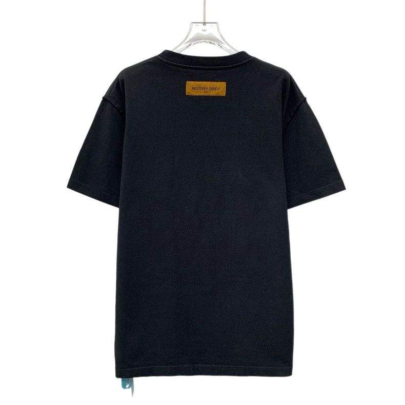 Louis Vuitton Louis Vuitton 22 black logo monogrammed embroidered cotton Size US L / EU 52-54 / 3 - 2 Thumbnail