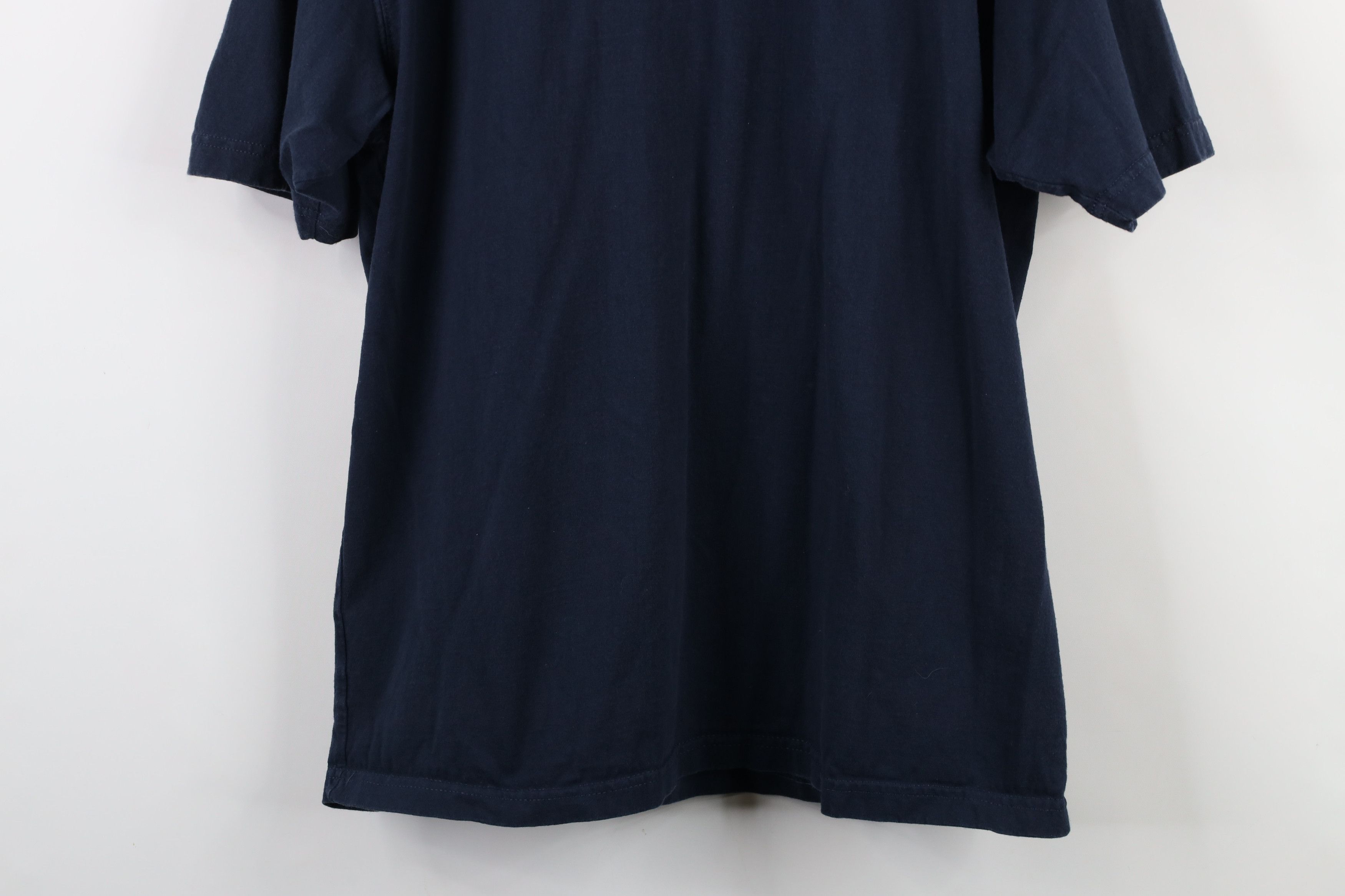 Carhartt × Vintage Vintage Carhartt Spell Box Logo Pocket Henley T-Shirt Blue Size US L / EU 52-54 / 3 - 13 Thumbnail