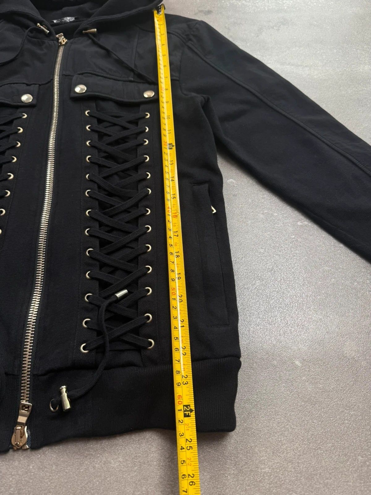 Balmain Balmain zip hoodie ss2017 Lacing archive street wear Size US S / EU 44-46 / 1 - 9 Thumbnail