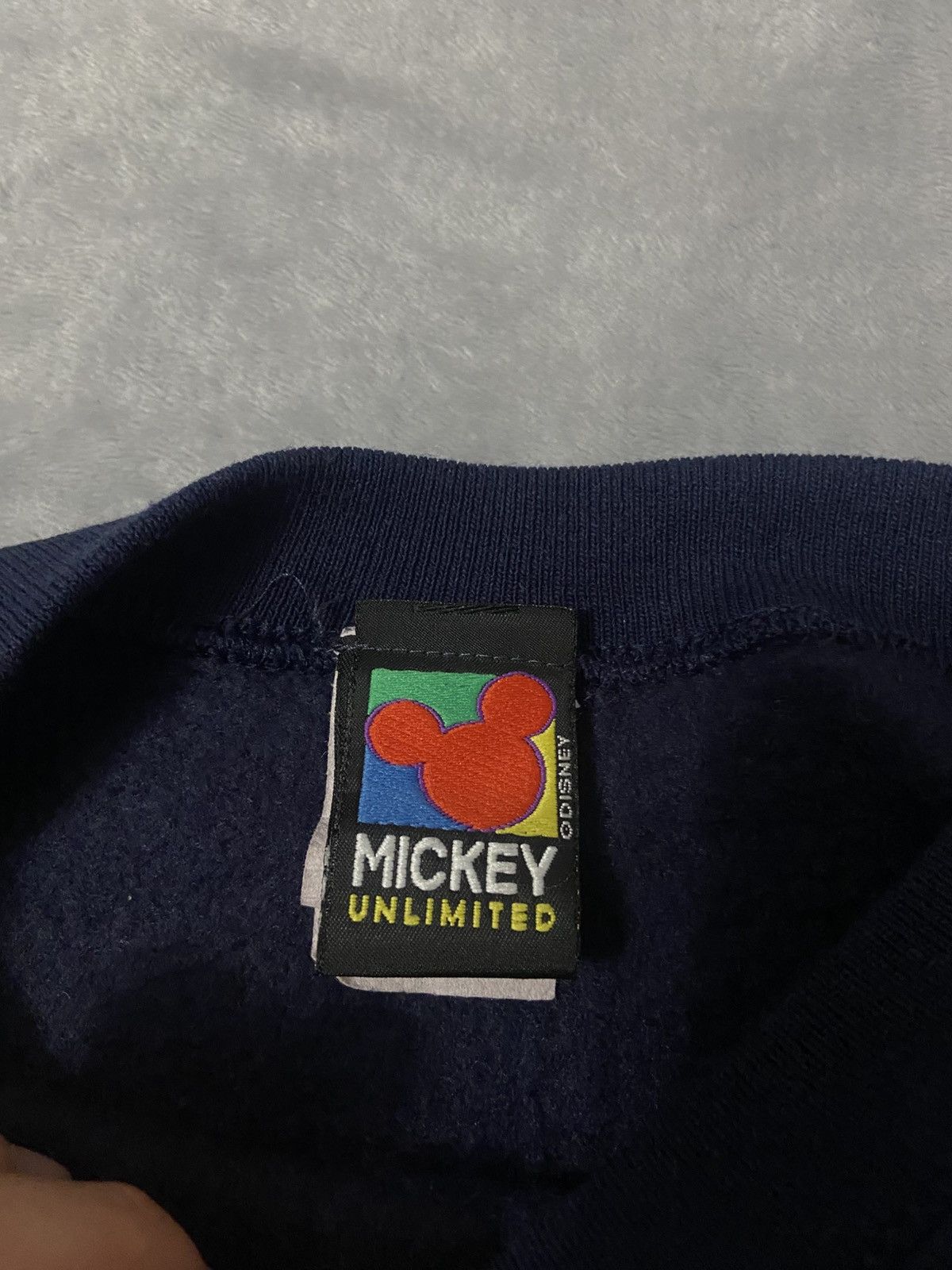 Mickey Mouse Micky Mouse vintage sweater 90s chalkboard Size US M / EU 48-50 / 2 - 4 Thumbnail