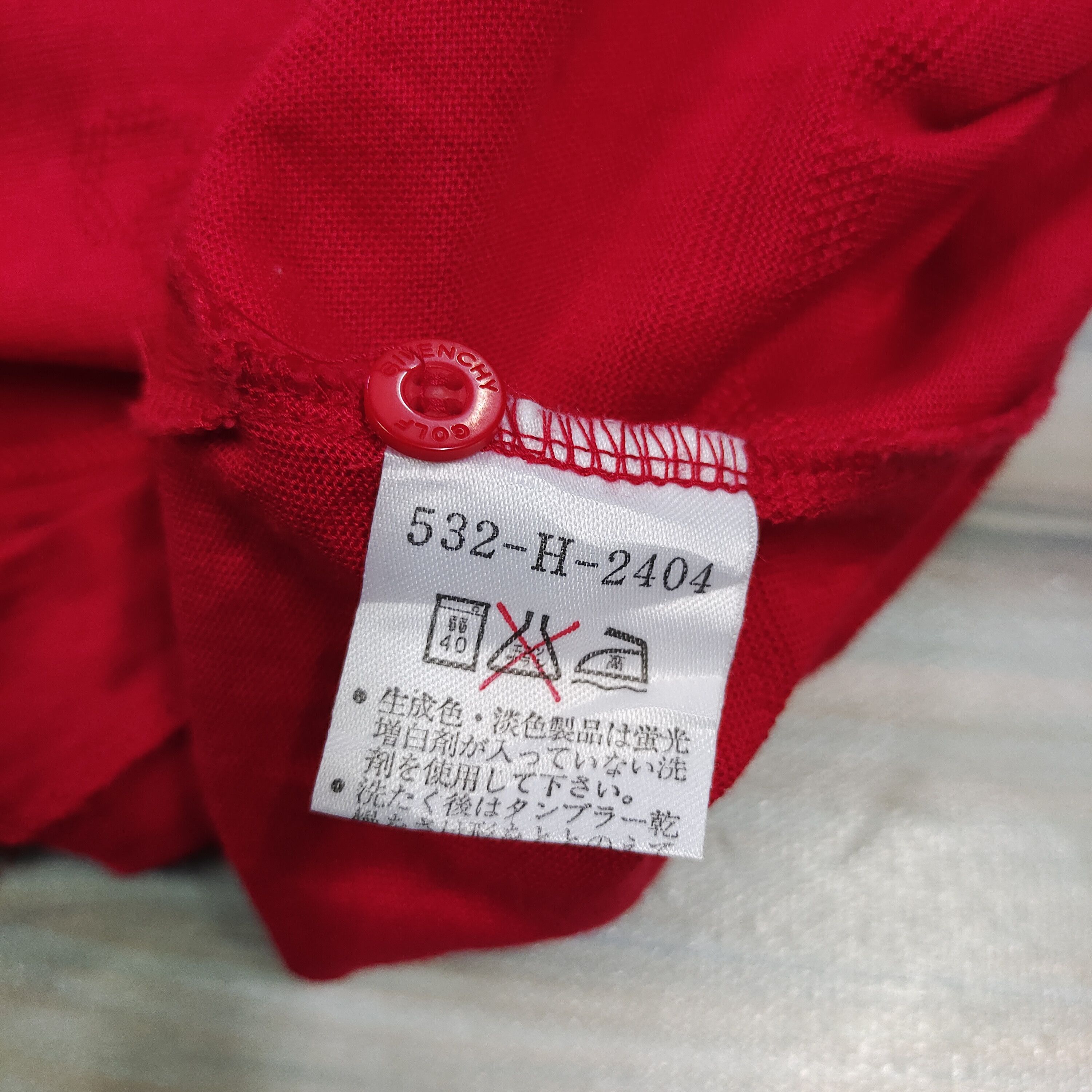 Givenchy Golf Long Sleeve Tshirt