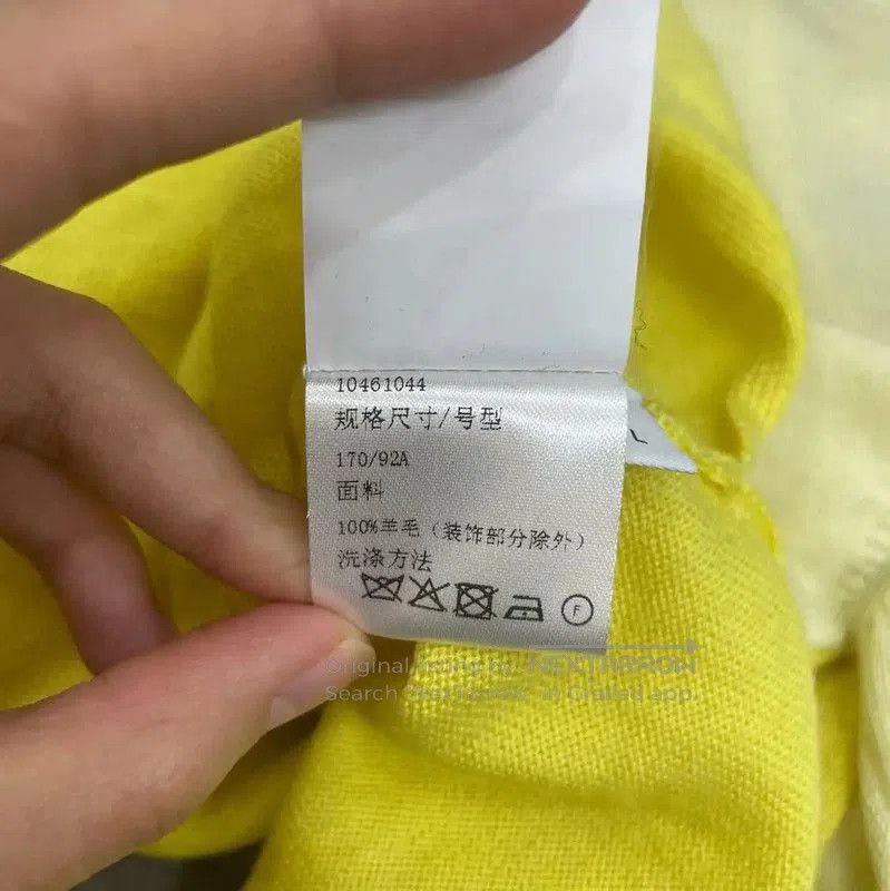 Loewe LOEWE Colorblock Cotton Knit Top for Women . Size L / US 10 / IT 46 - 6 Thumbnail