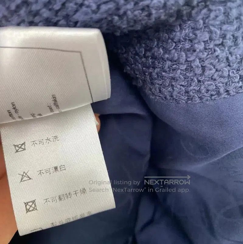 Chanel Chanel Blue Long Coat for Women . Size M / US 6-8 / IT 42-44 - 6 Thumbnail