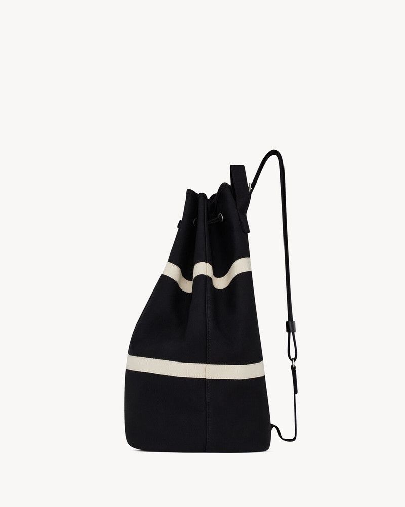 Saint Laurent Paris o1bcso1str1225 Size: OS/Rive Gauche Sling Bag in Black Size ONE SIZE - 3 Thumbnail