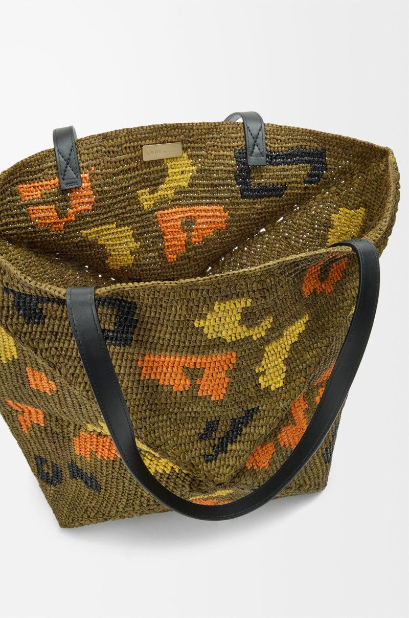 Loewe o1in1g0426 Size: OS/ Large Puzzle Fold Tote Bag Multicolor Size ONE SIZE - 7 Thumbnail