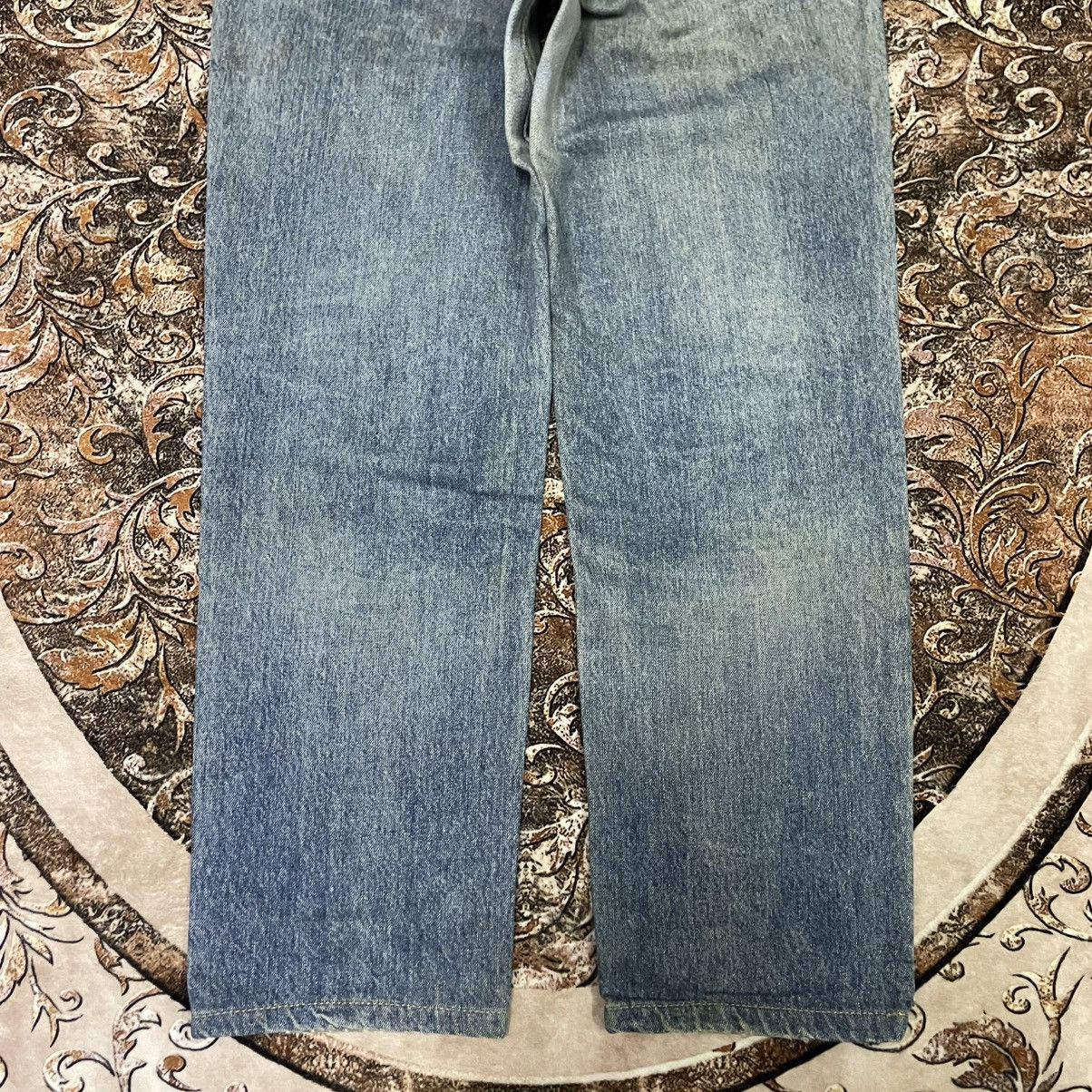 Edwin 🔥Vintage 1993 Edwin Stoned Washed Distress Dirty Denim Jeans Size US 31 - 6 Thumbnail