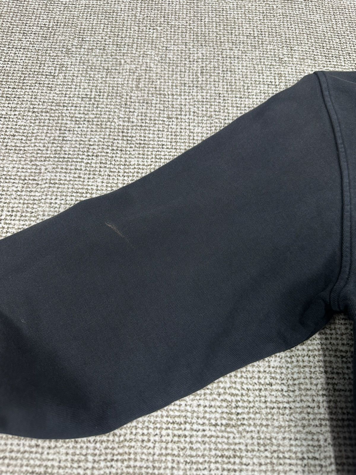 Lacoste Lacoste All Black Zipper Faded Washed Hoodie Z303 Size US M / EU 48-50 / 2 - 5 Thumbnail