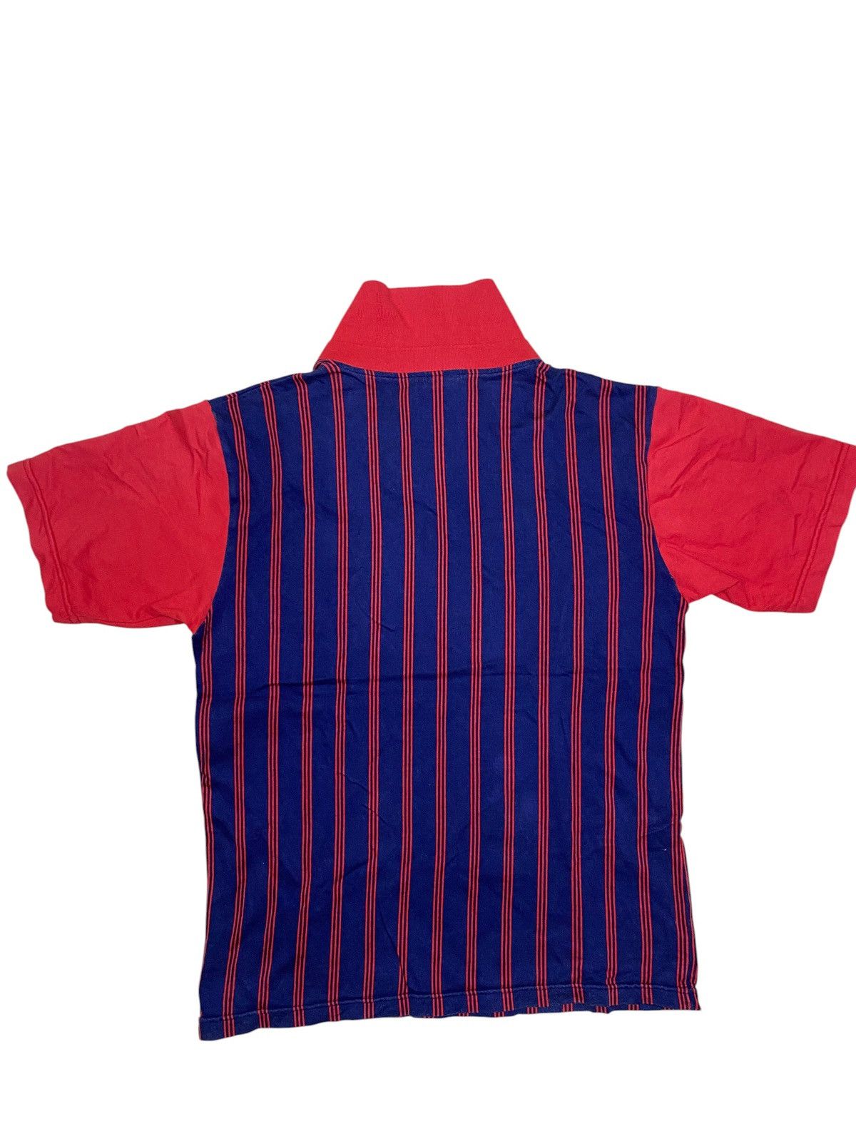 Adidas Adidas Vintage Striped Polo Tee Size US M / EU 48-50 / 2 - 3 Thumbnail