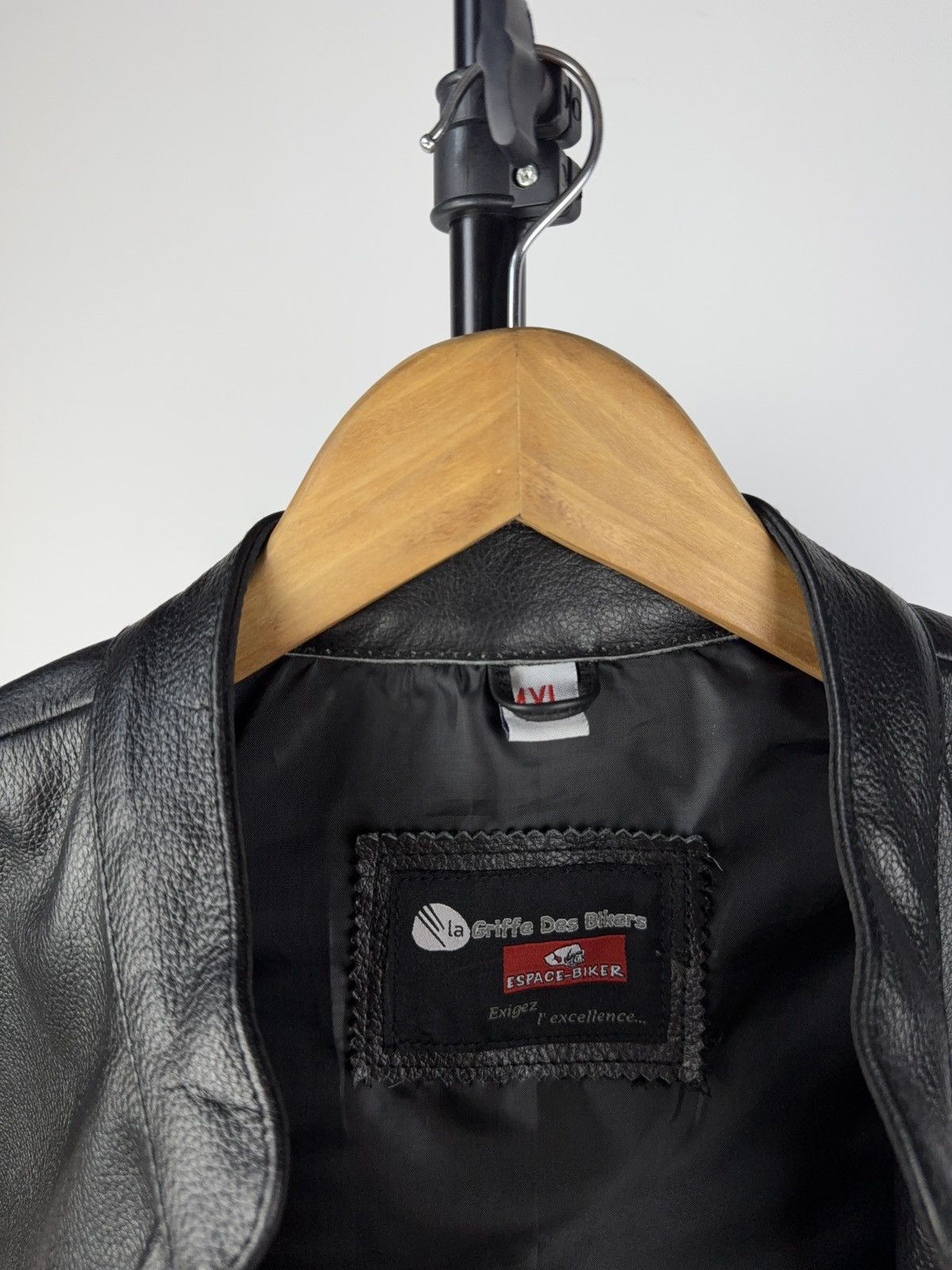 Leather Vintage 90s Genuine Leather MOTO Vest Rock Punk Rick Chrome Size US XL / EU 56 / 4 - 14 Thumbnail