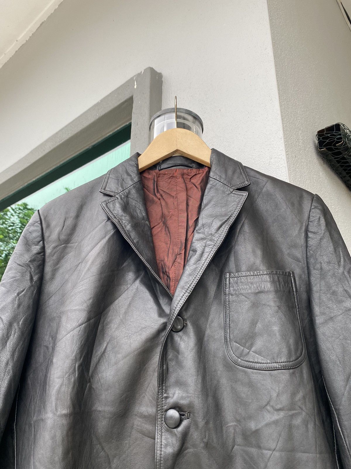 Japanese Brand × Vintage PVC Leather Size 34S - 2 Thumbnail