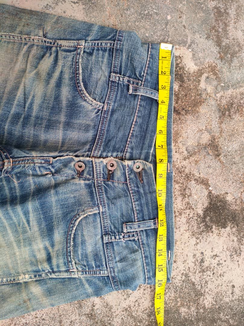 Vintage vintage rare John Bull faded Jean denim pants Size US 32 / EU 48 - 9 Thumbnail