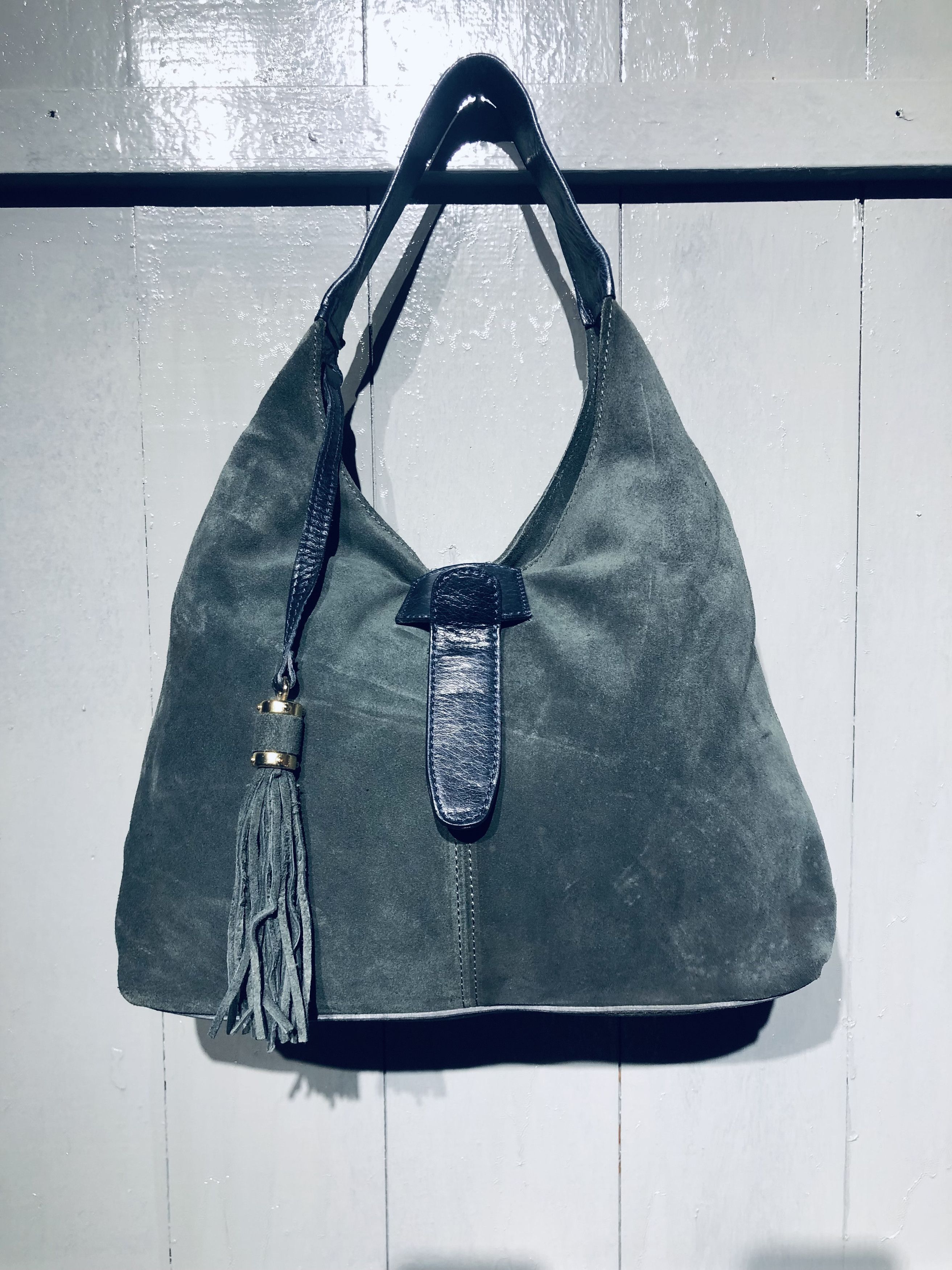 Hobo Rare‼️Italian Pop Corn Leather Style Hobo/Shoulder Bag Size ONE SIZE - 10 Thumbnail