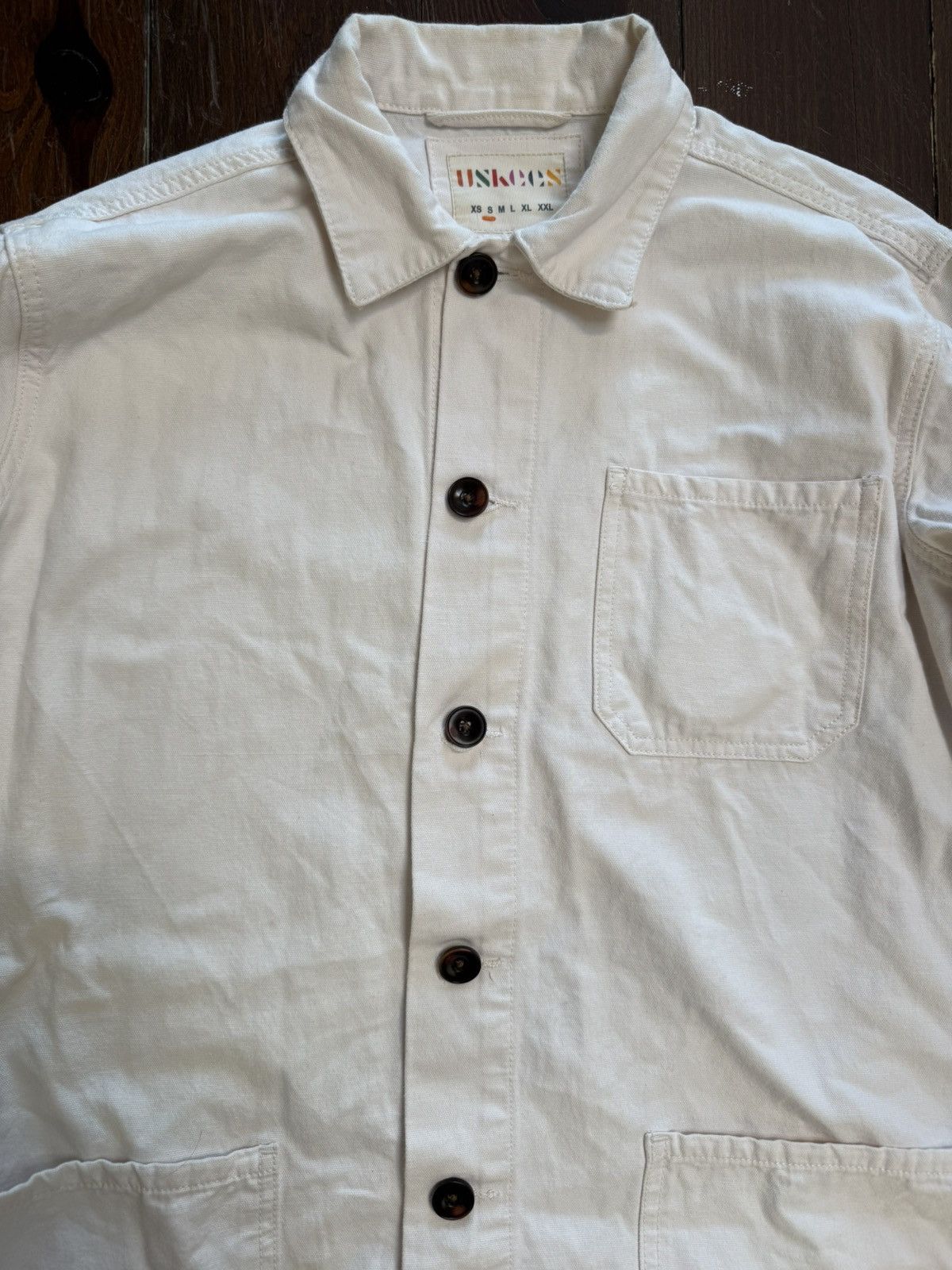Other Chore Jacket - White- Heavy Duty Size US S / EU 44-46 / 1 - 3 Thumbnail