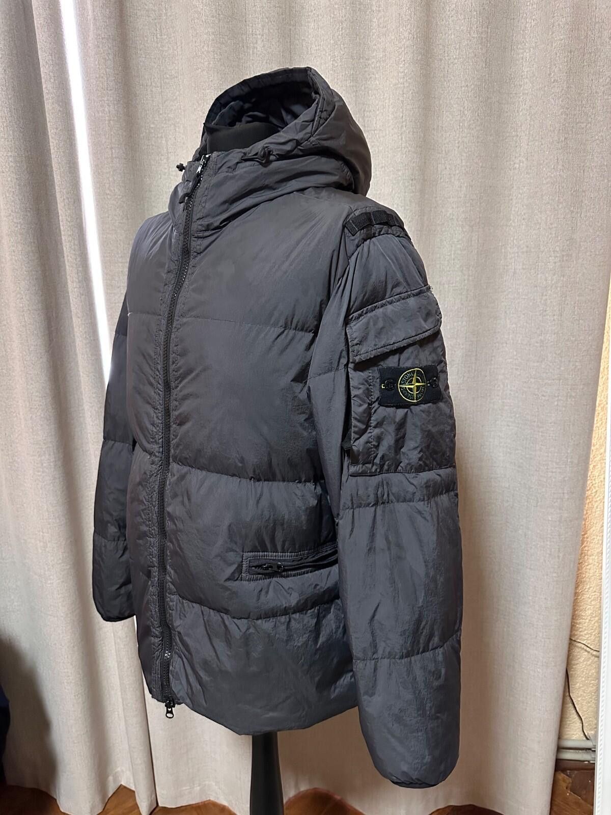 Stone Island STONE ISLAND GARMENT DYED CRINKLE REPS R-NY DOWN JACKET Size US XL / EU 56 / 4 - 4 Thumbnail