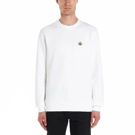 Dior × Kaws Dior x Kaws Bee Crewneck Sweatshirt White Size US M / EU 48-50 / 2 - 1 Thumbnail