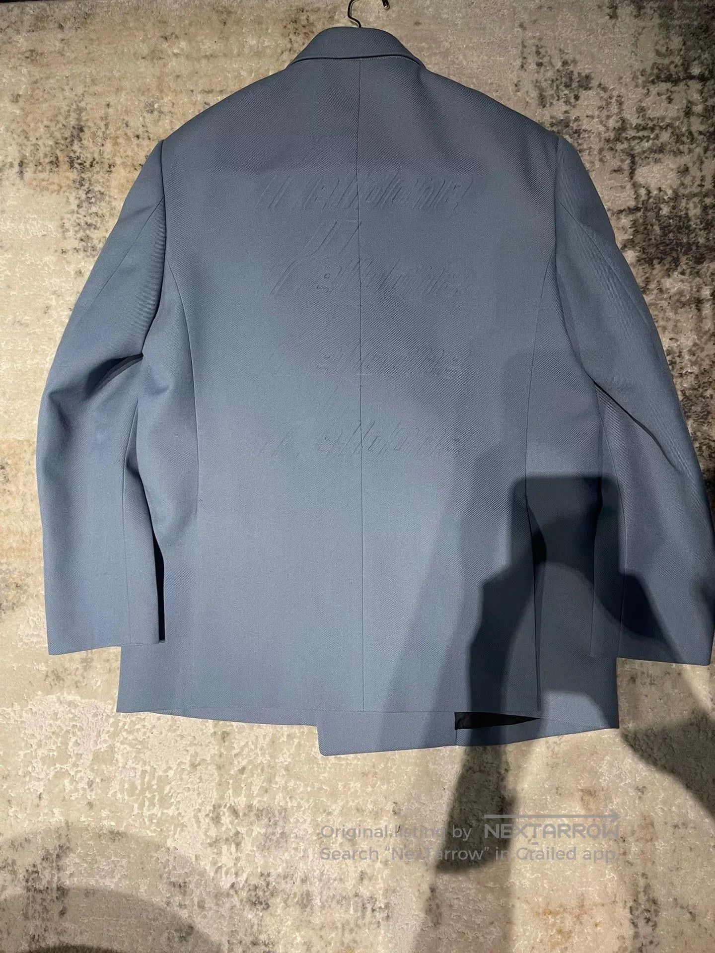 WE11DONE we11done oversized blue suit jacket. Size US M / EU 48-50 / 2 - 2 Thumbnail