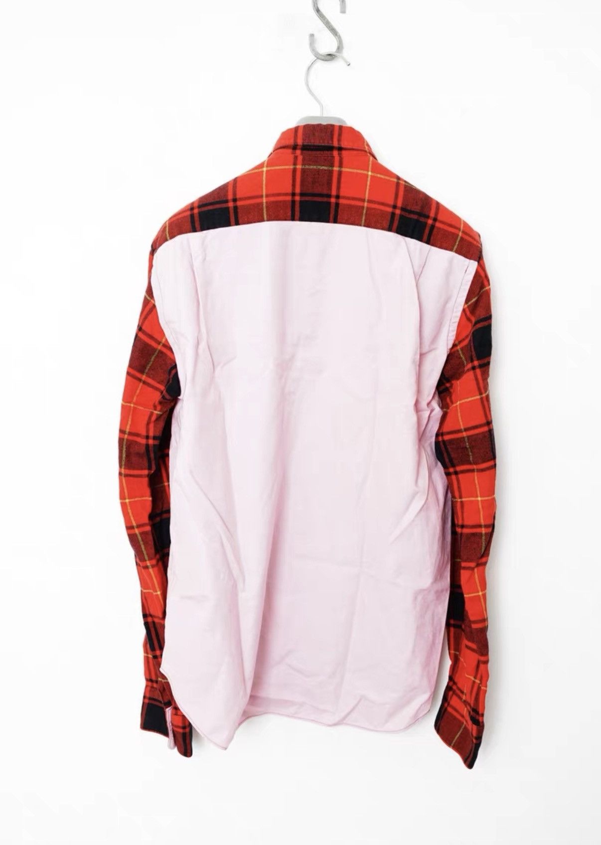 Comme des Garcons Comme des Garçons Paneled Vintage Plaid Shirt Size US S / EU 44-46 / 1 - 7 Thumbnail