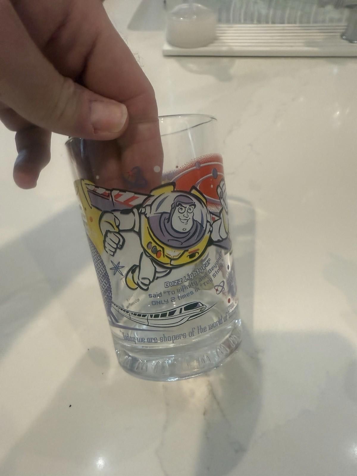 Designer Disney World Epcot Center 100 McDonalds 16 Oz Glass Size ONE SIZE - 3 Thumbnail