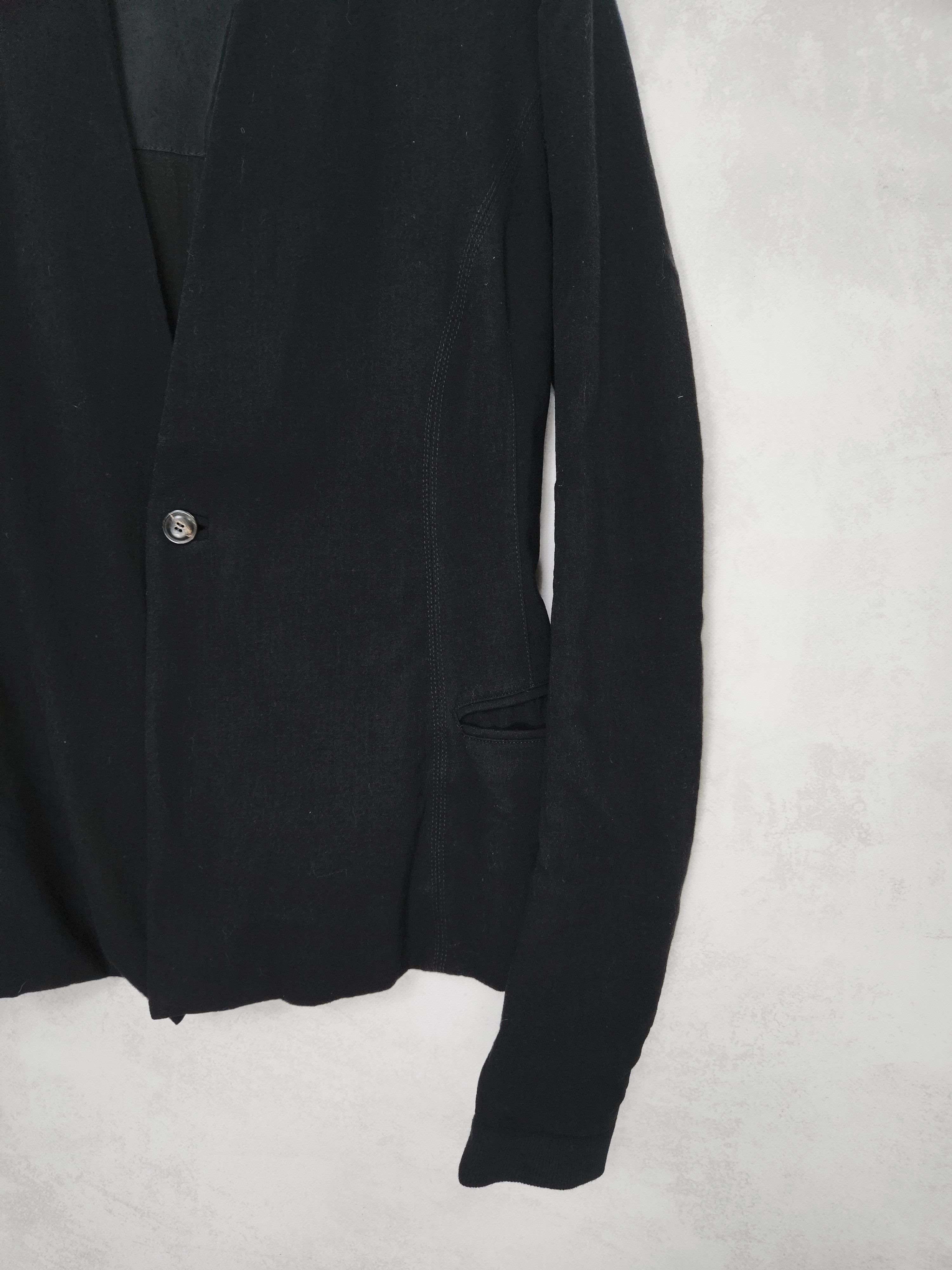 Rick Owens Rick Owens 1 button wool blazer Size L / US 10 / IT 46 - 5 Thumbnail