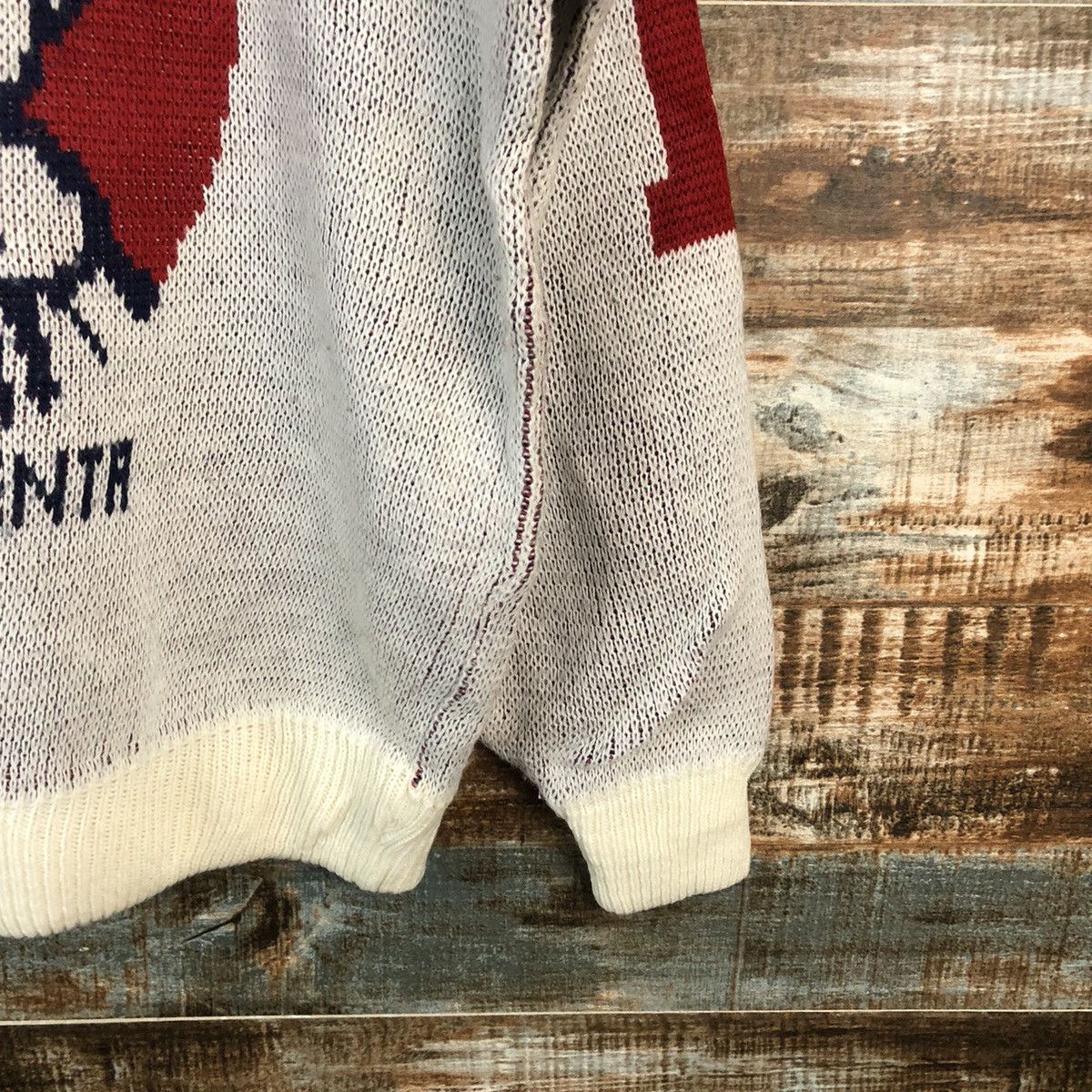 Vintage DLL City Guy Club cartoon japan vintage Grey Knitwear #C167 Size US M / EU 48-50 / 2 - 8 Thumbnail