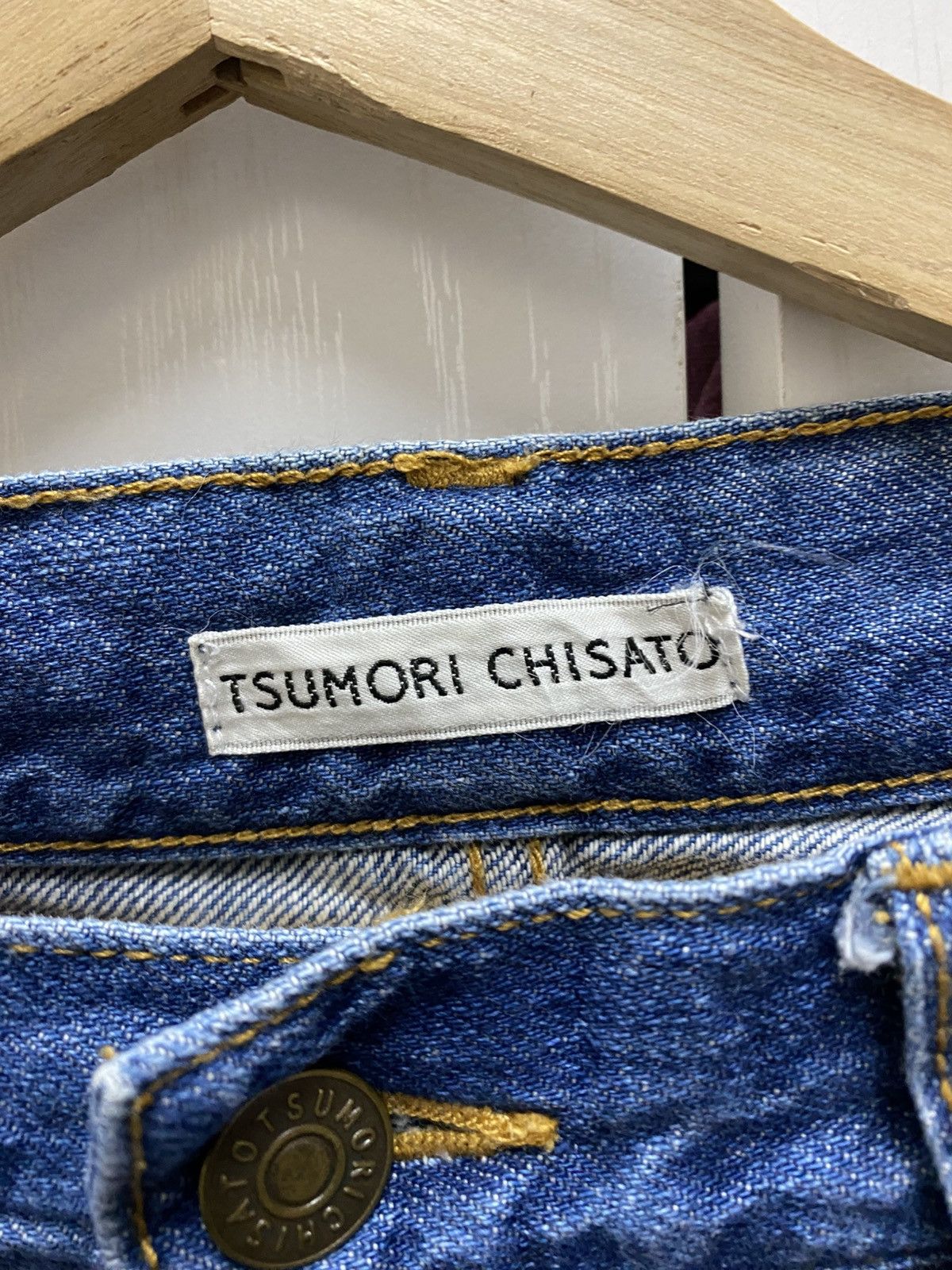 Issey Miyake Tsumori Chisato Denim Jeans Size US 31 - 13 Thumbnail