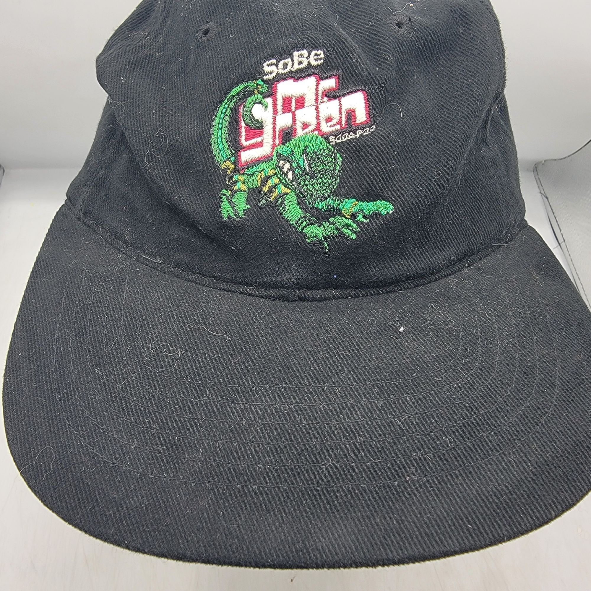 Other Sobe Energy Drink Embroidered Lizard Mr Green Baseball Hat C Size ONE SIZE - 5 Thumbnail