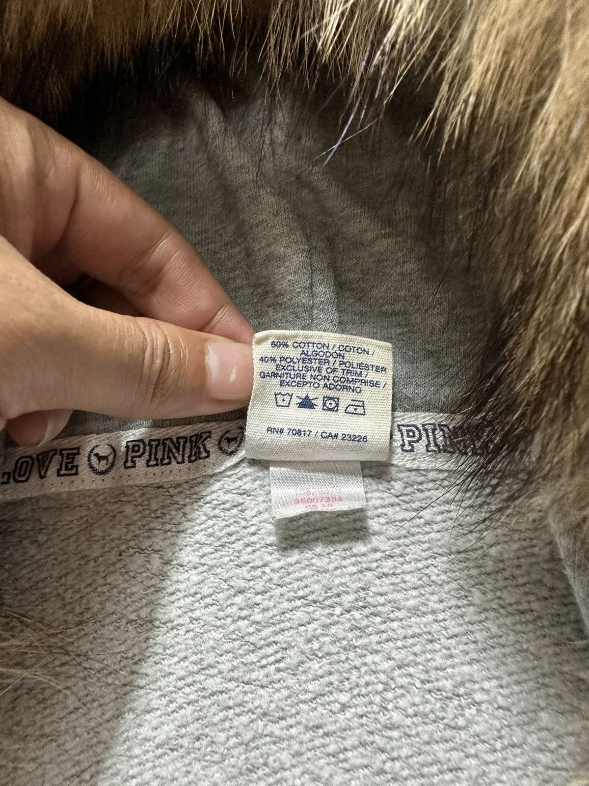 Japanese Brand VERY NICE DESIGN FUR ZIP HOODIE IFSIXWASNINE LGB STYLE Size US L / EU 52-54 / 3 - 10 Thumbnail
