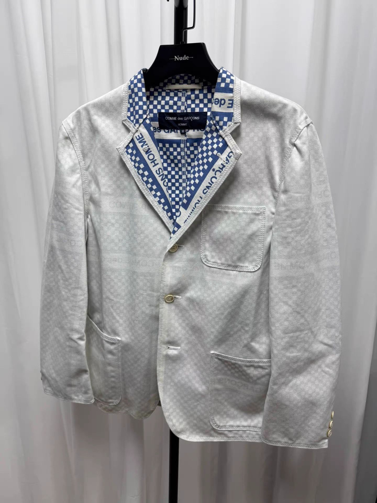 Comme des Garcons Homme Comme des garcons homme Plaid LOGO Set K20 Size US M / EU 48-50 / 2 - 1 Thumbnail